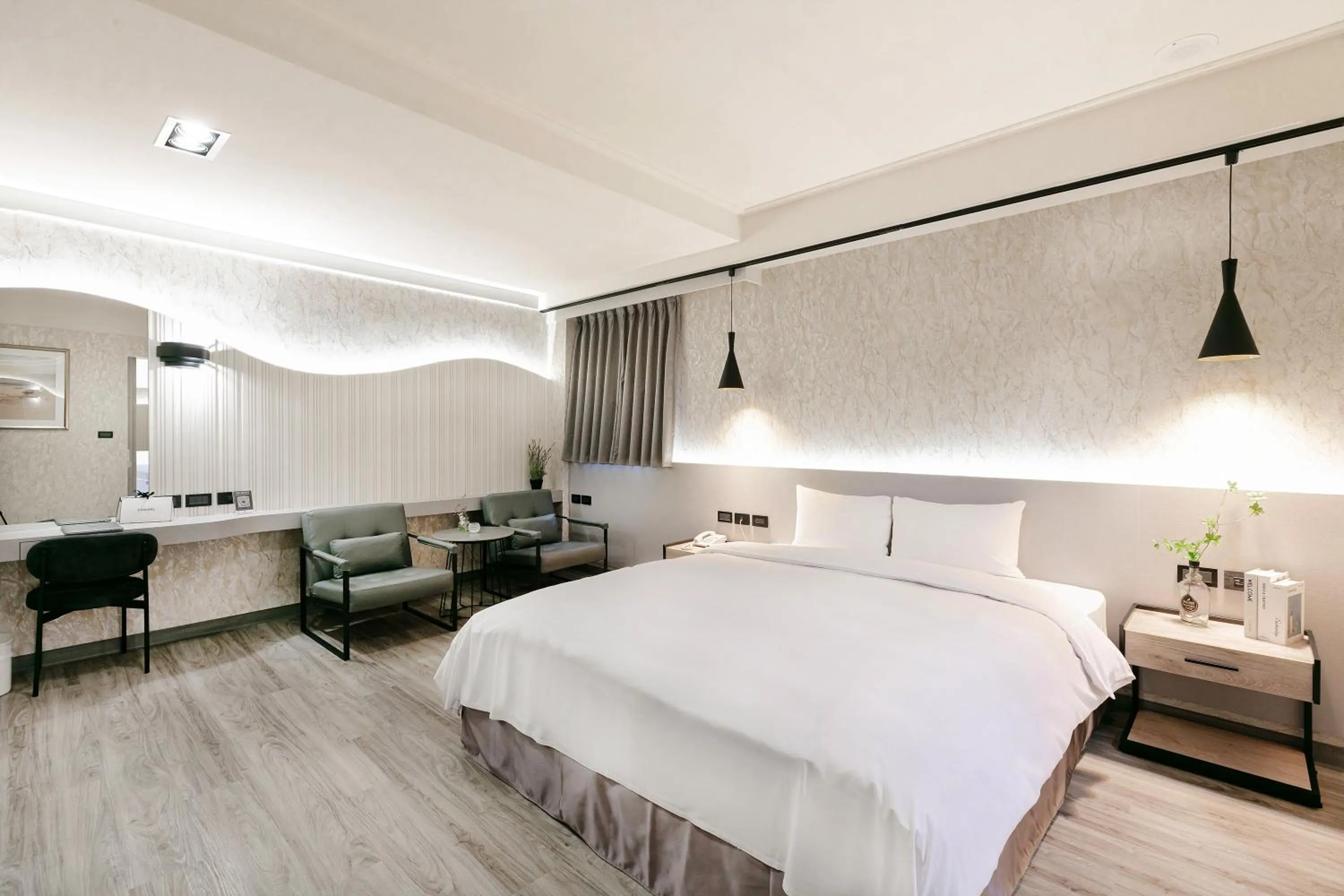 Bed in Dolamanco Hotel