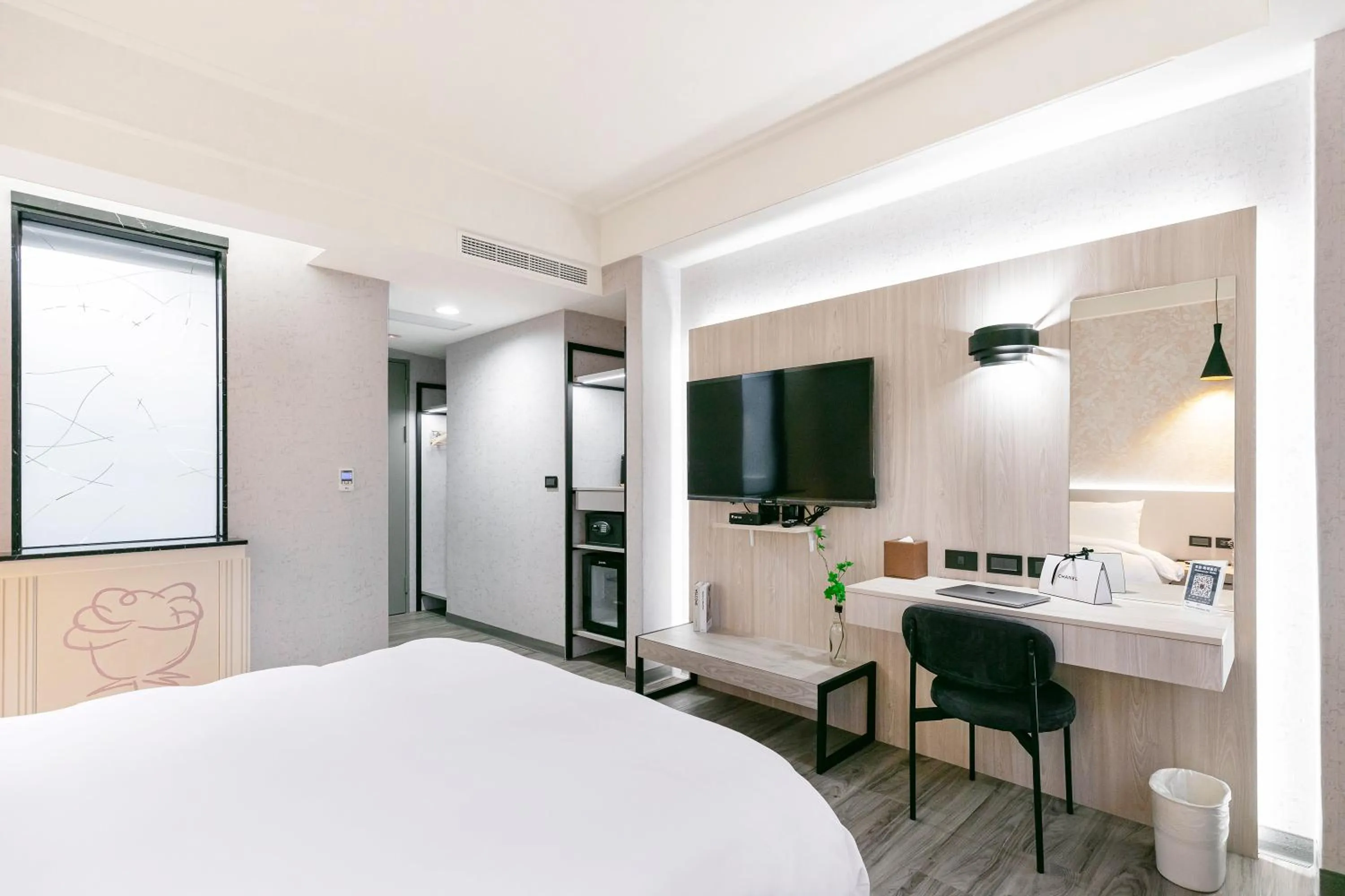 Bed in Dolamanco Hotel