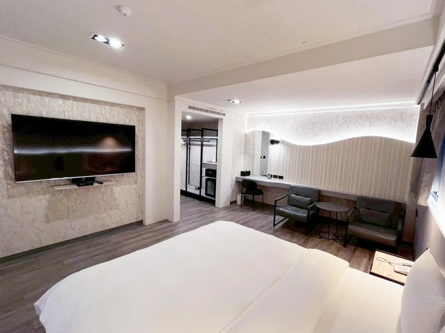 Bed in Dolamanco Hotel