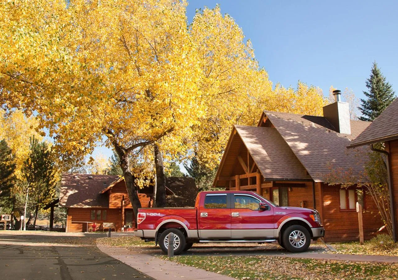 Property building in Rams Horn Village Resort