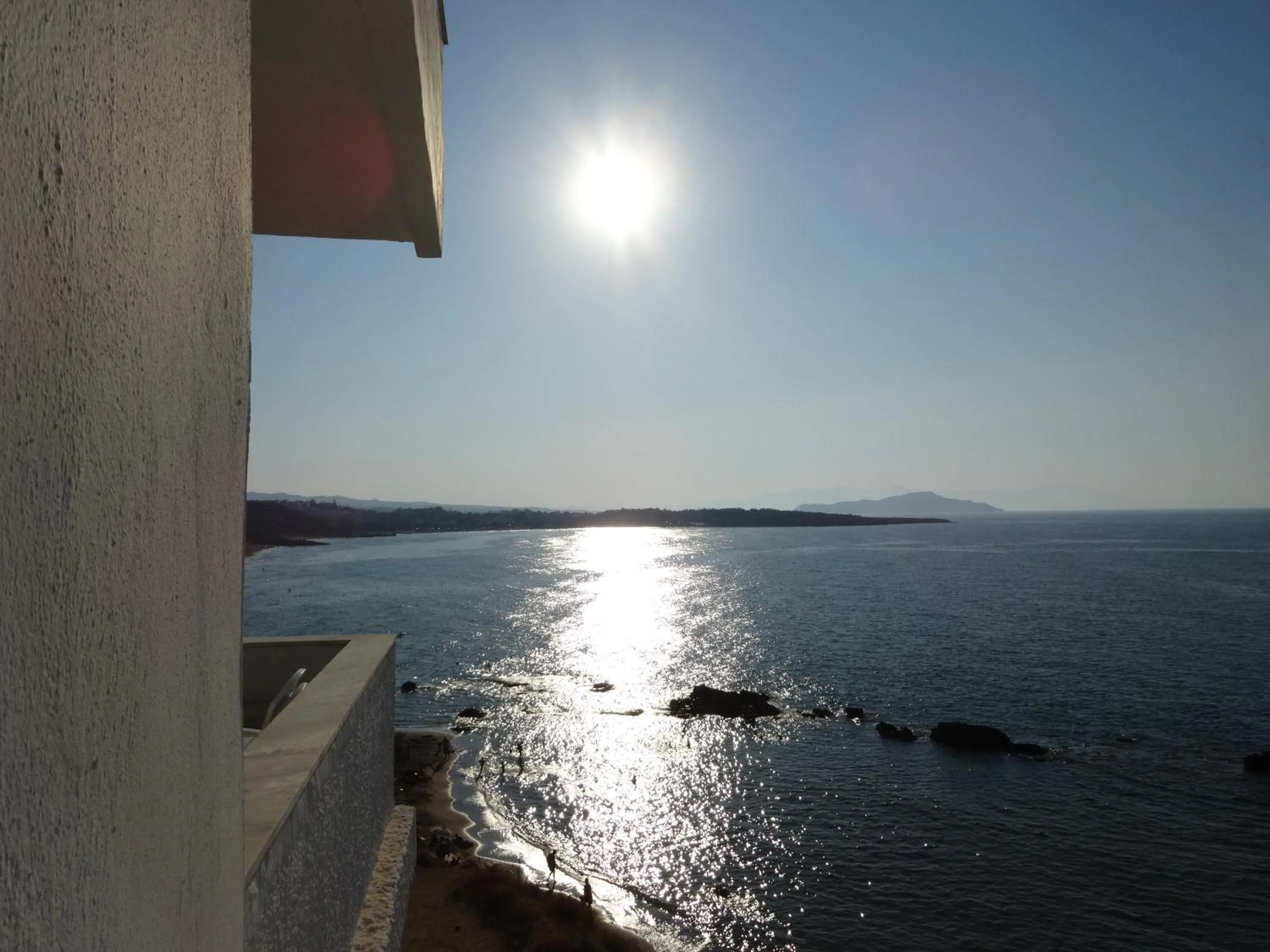 Balcony/Terrace in Klinakis Beach Hotel