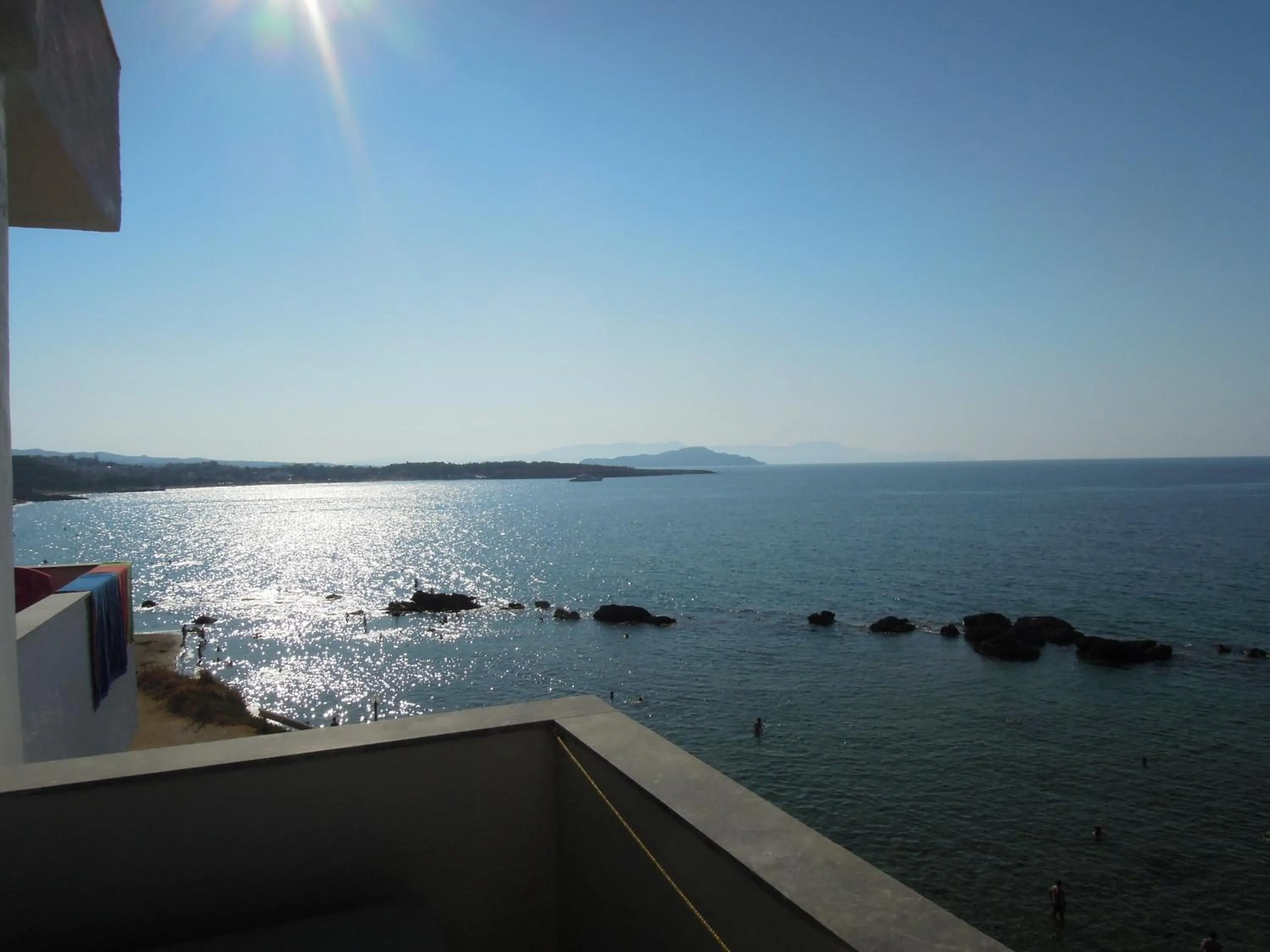 Bird's eye view in Klinakis Beach Hotel