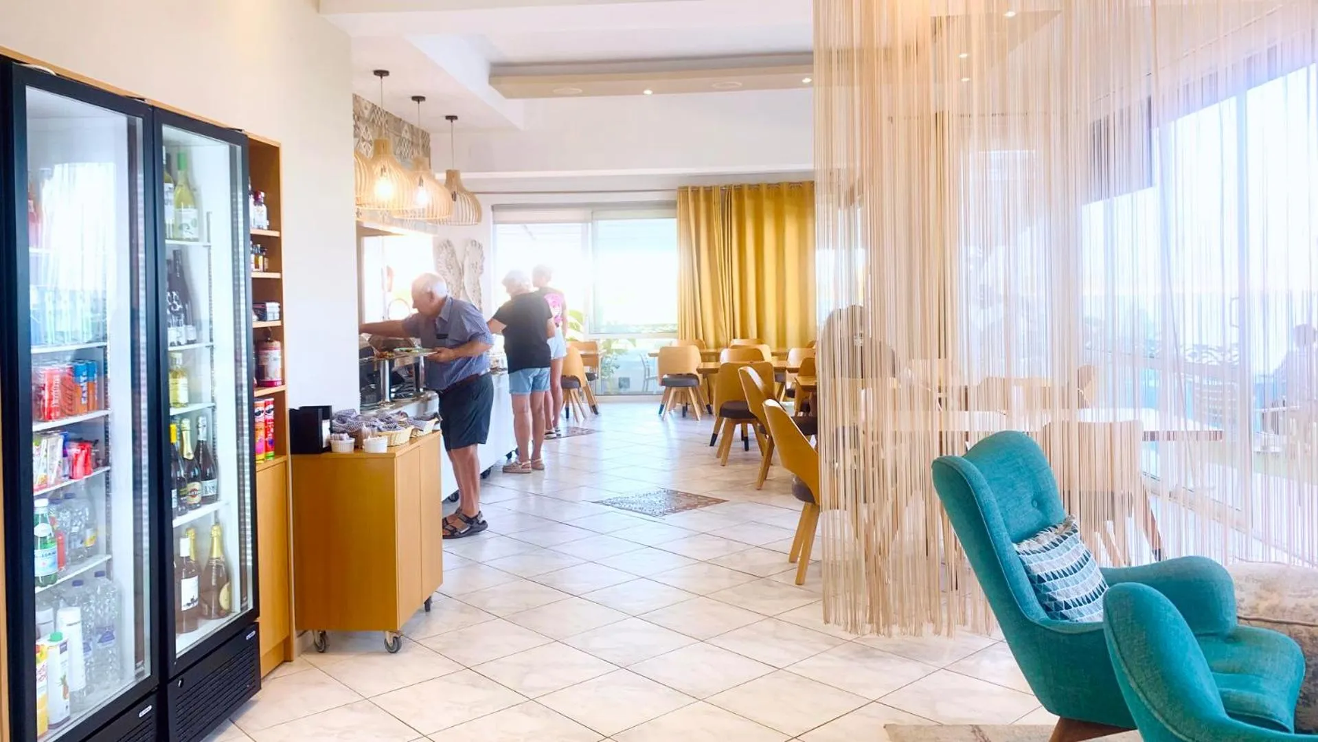 Coffee/tea facilities in Klinakis Beach Hotel