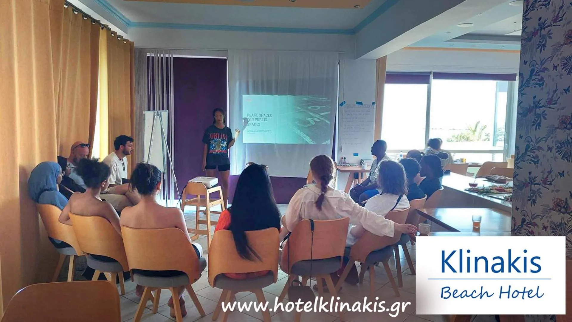 Meeting/conference room in Klinakis Beach Hotel
