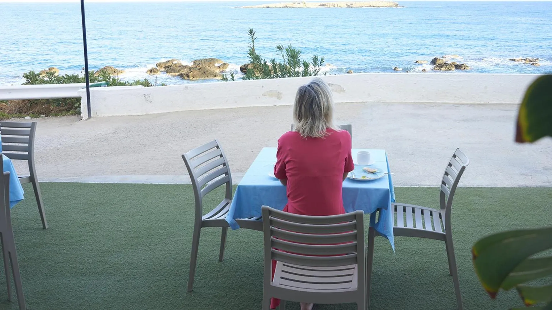 Sea view in Klinakis Beach Hotel