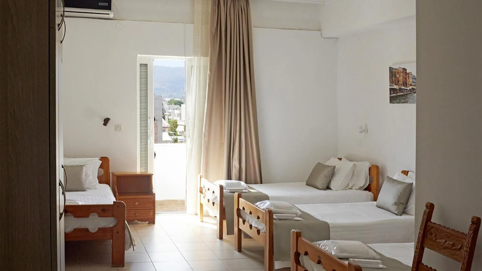 Bedroom, Bed in Klinakis Beach Hotel