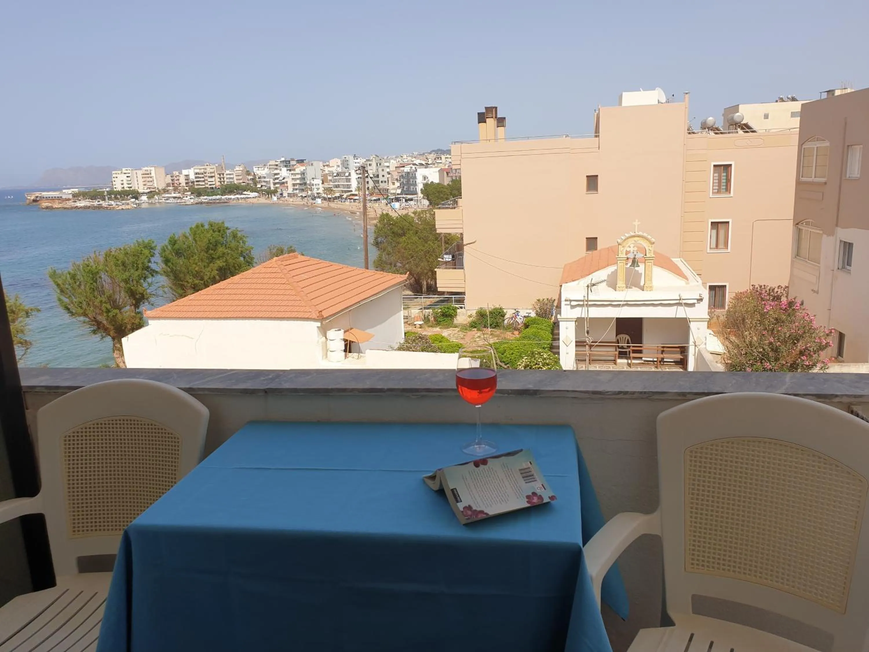 City view in Klinakis Beach Hotel