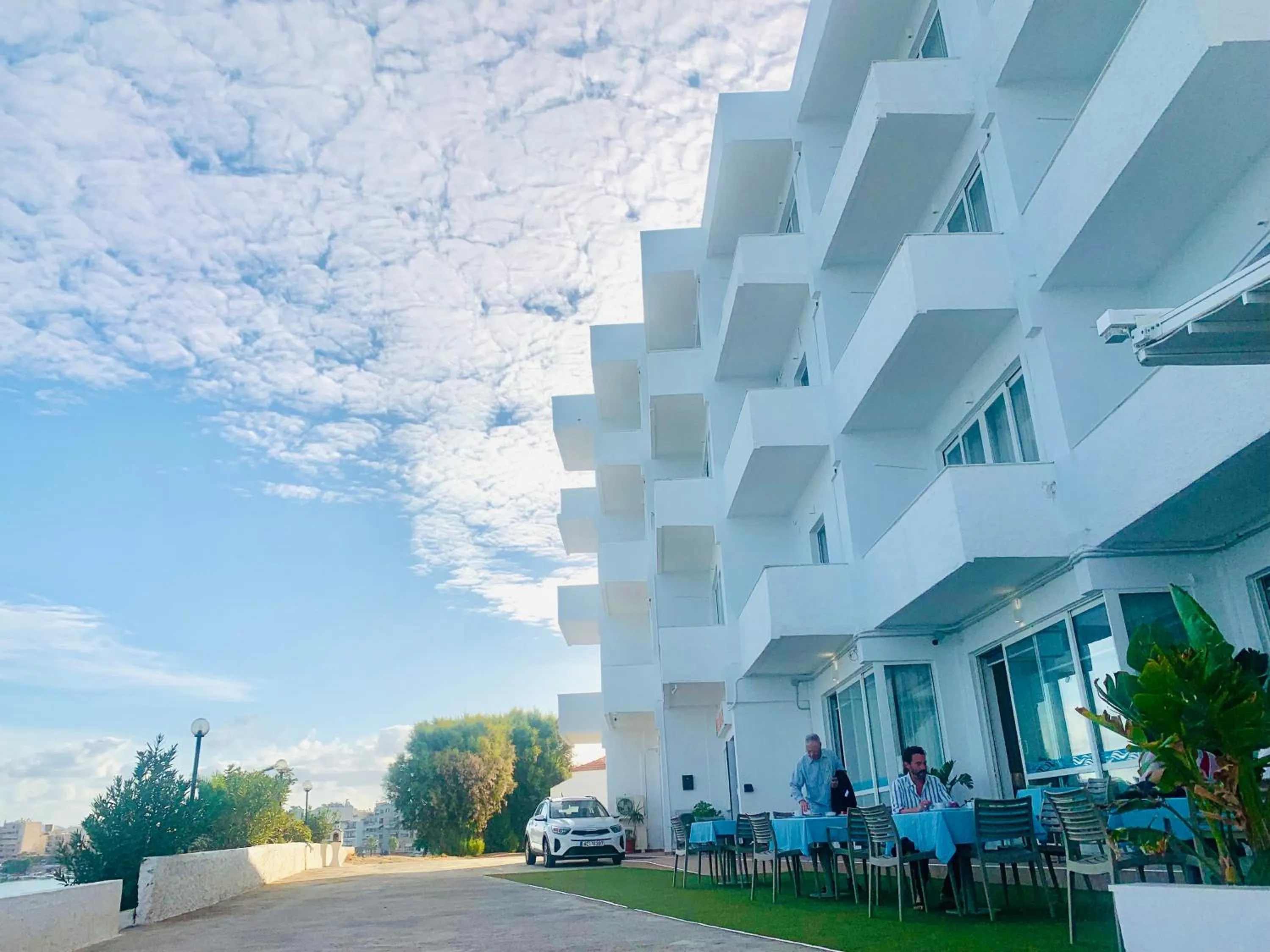 Property building in Klinakis Beach Hotel