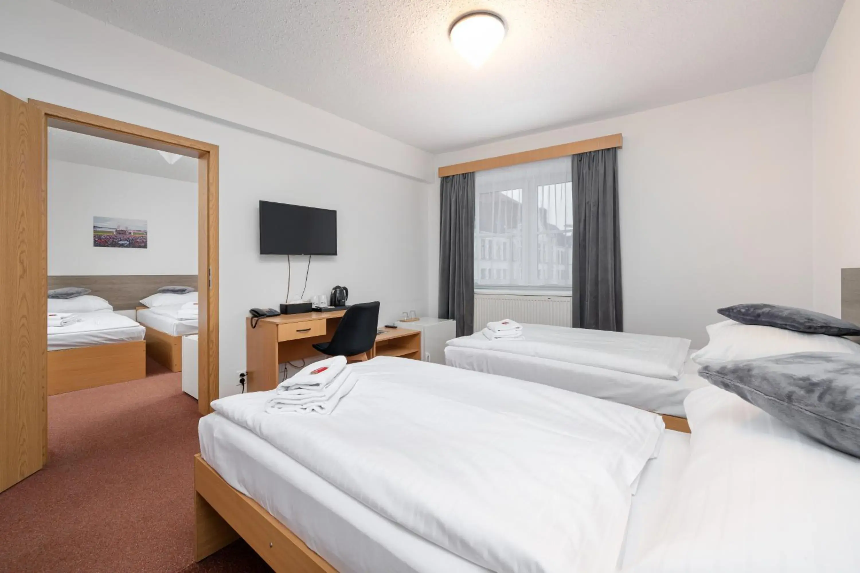 Quadruple Room in Hotel Arena Liberec Quadruple Room in Hotel Arena Liberec