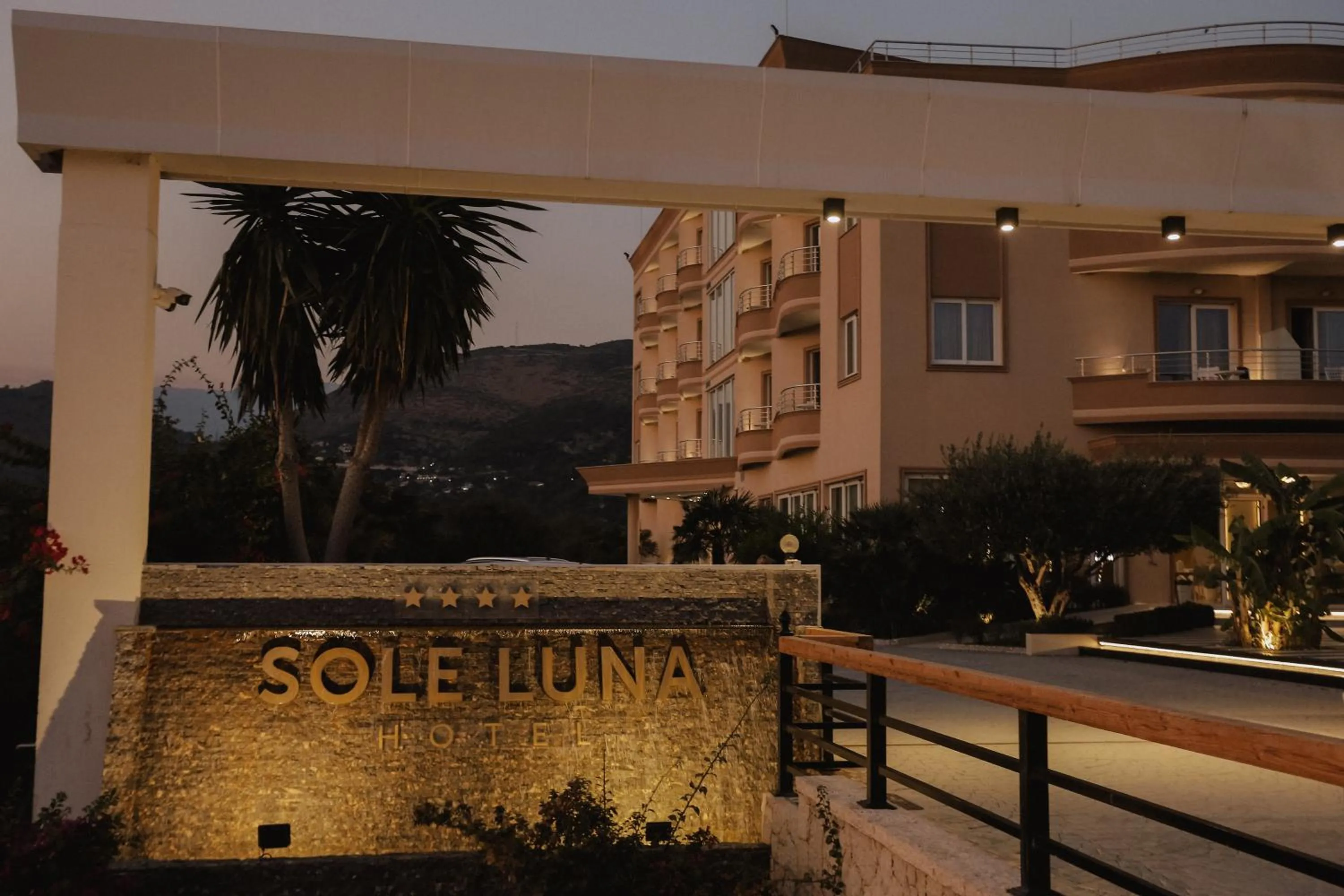 Property building in Sole Luna Hotel