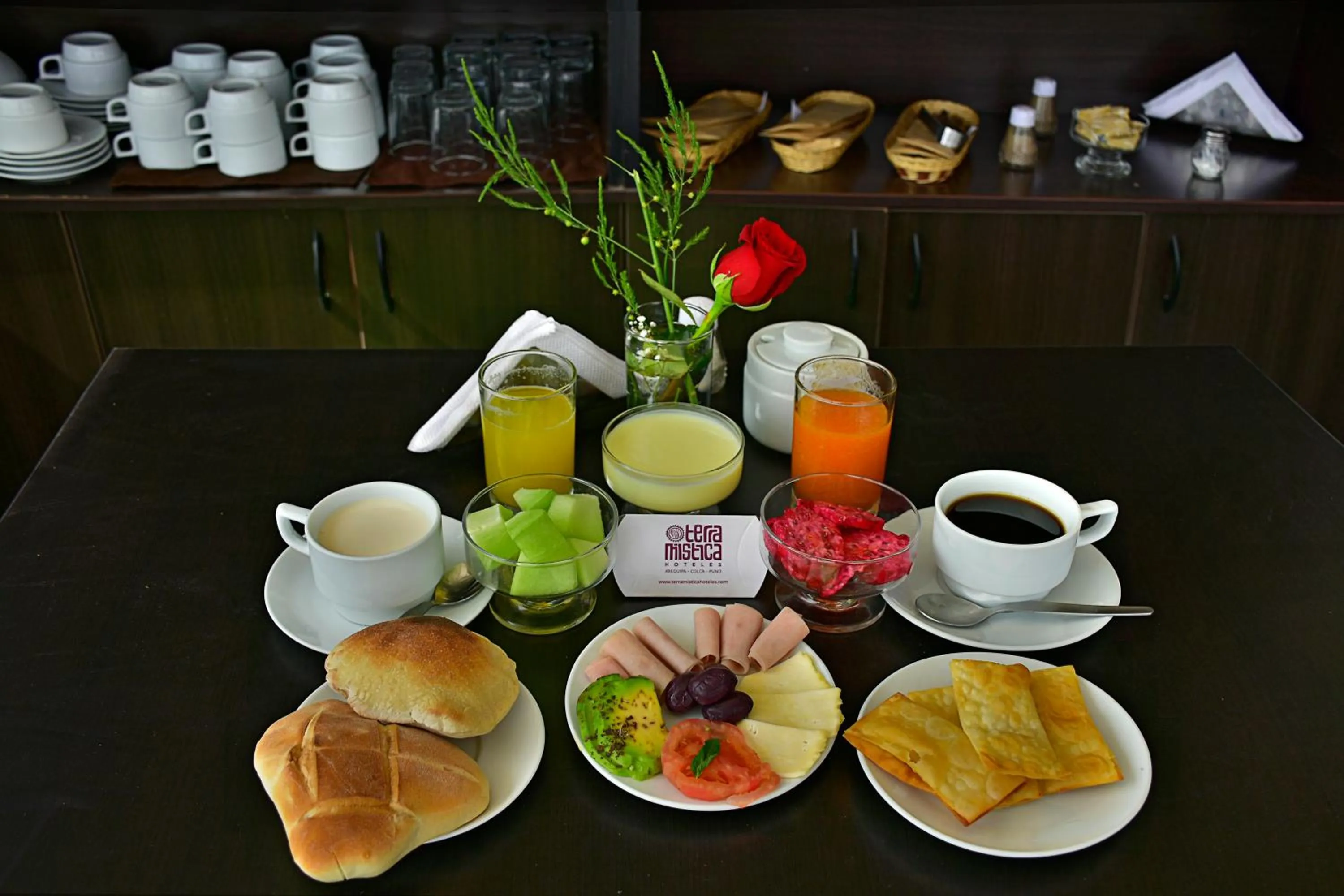 Breakfast in Terramística Arequipa - Monasterio