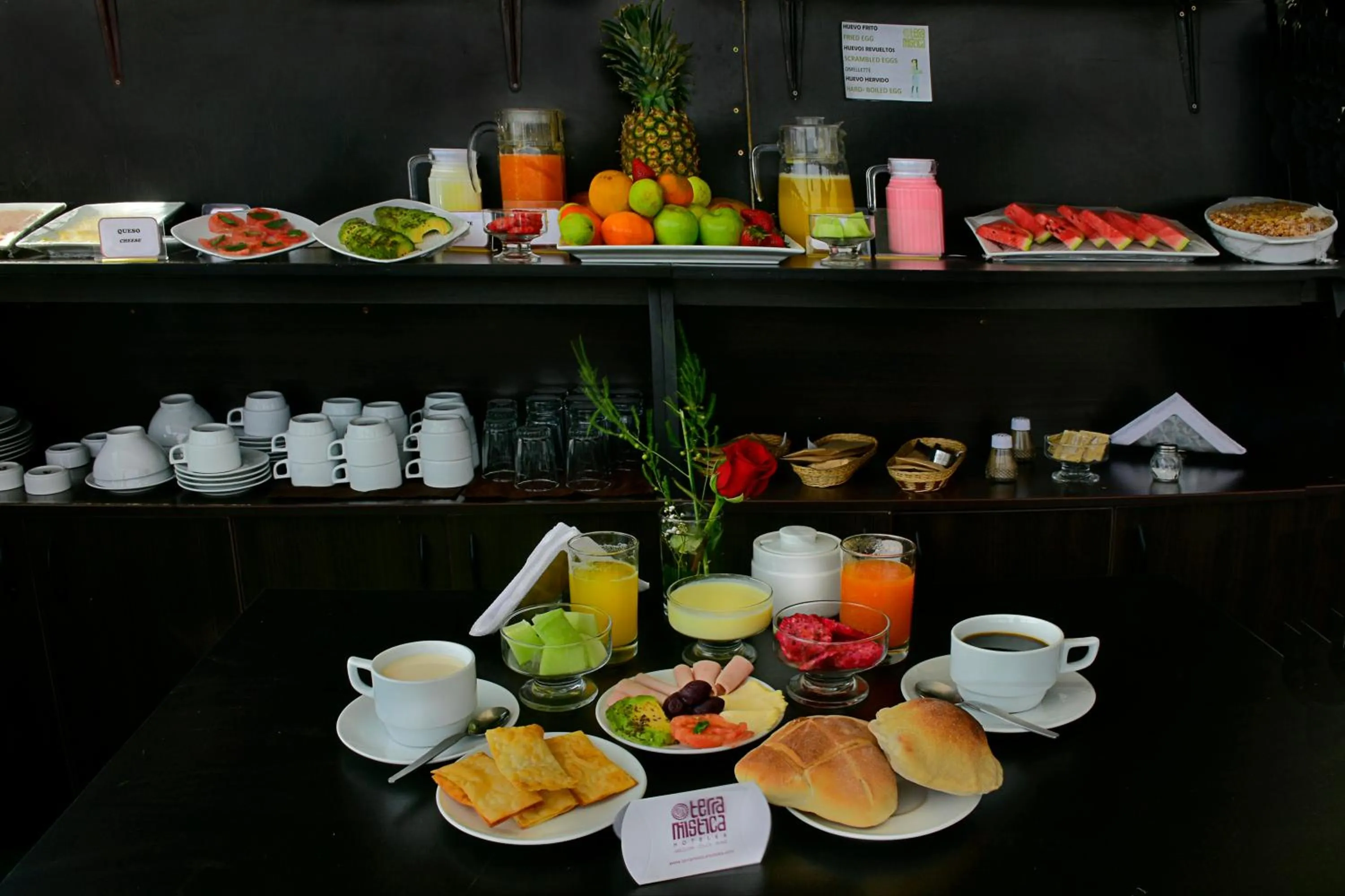 Breakfast in Terramística Arequipa - Monasterio