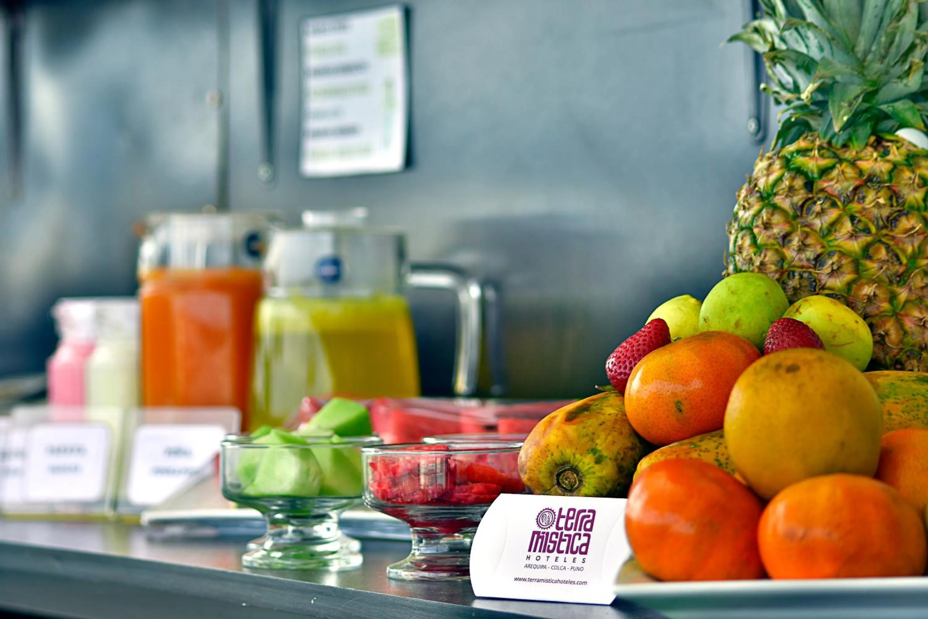 Breakfast in Terramística Arequipa - Monasterio