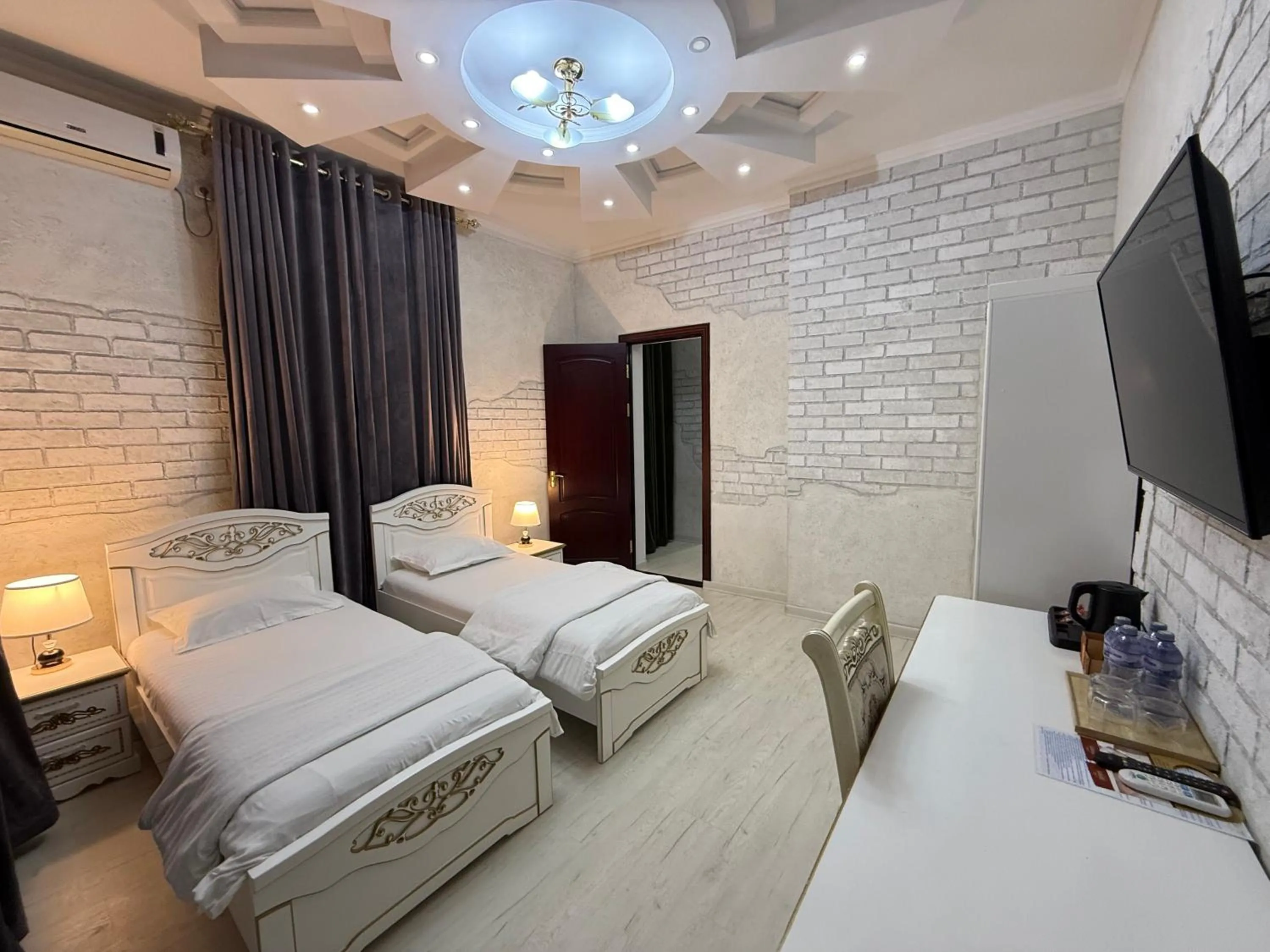 Photo of the whole room, Bed in Ideal Hotel