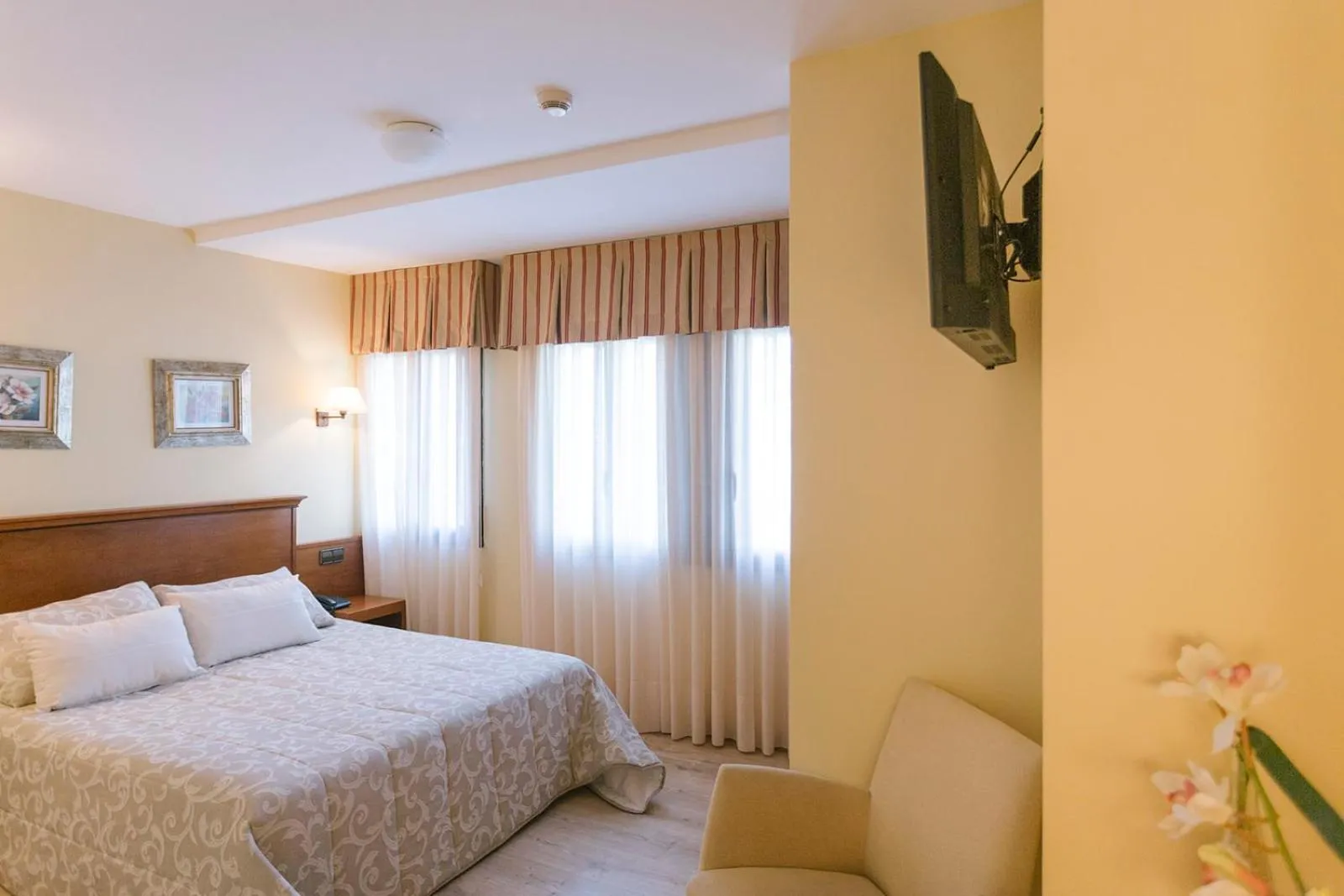 Bed in Hotel O Castro