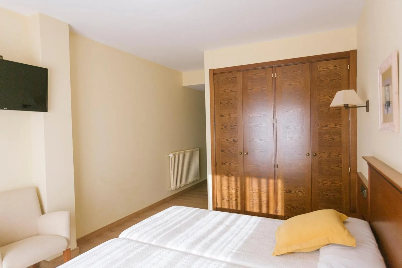 Bed in Hotel O Castro