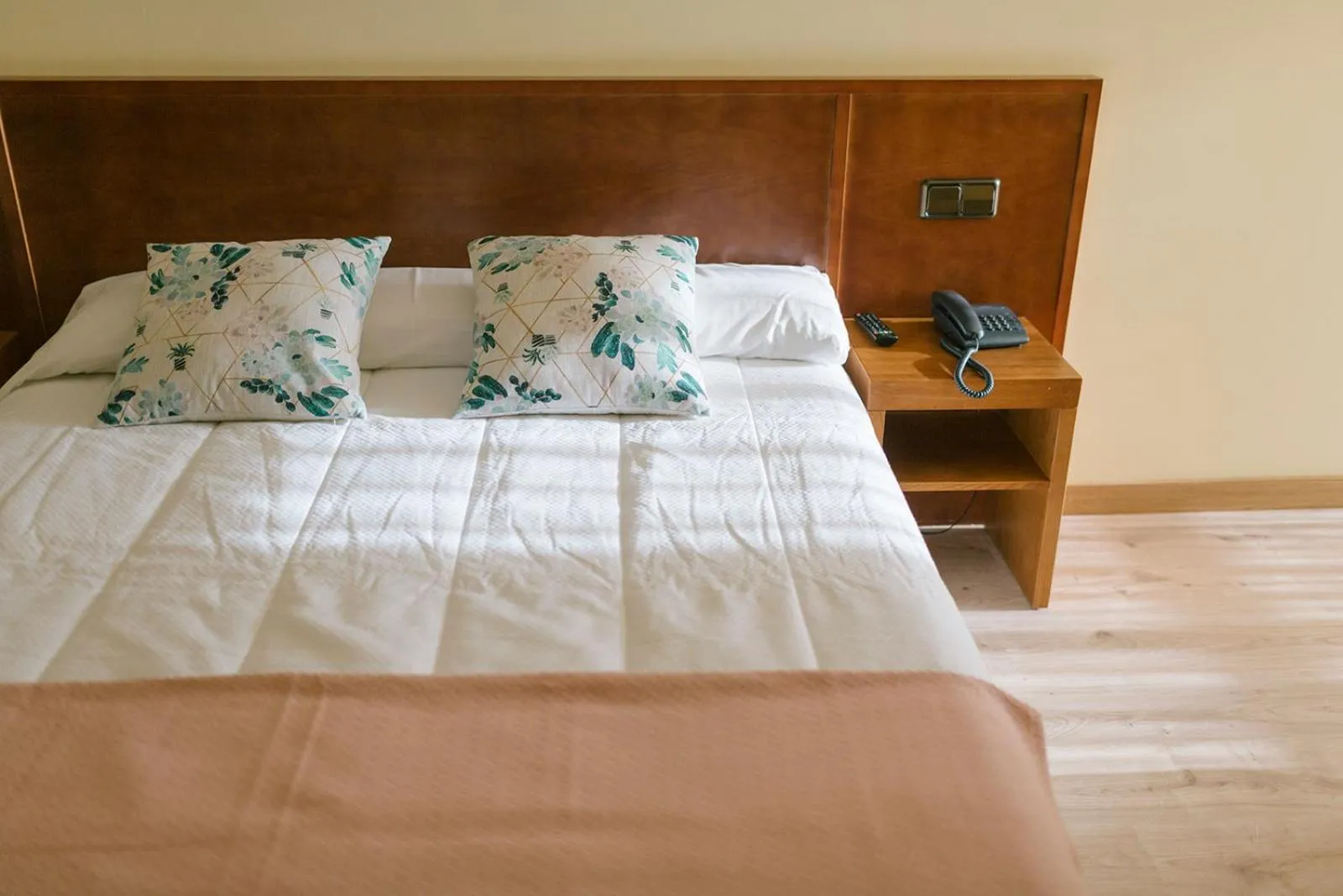 Bed in Hotel O Castro