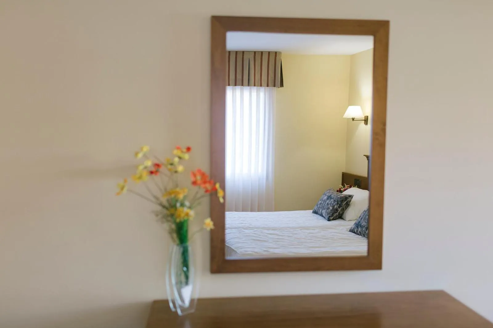 Bed in Hotel O Castro