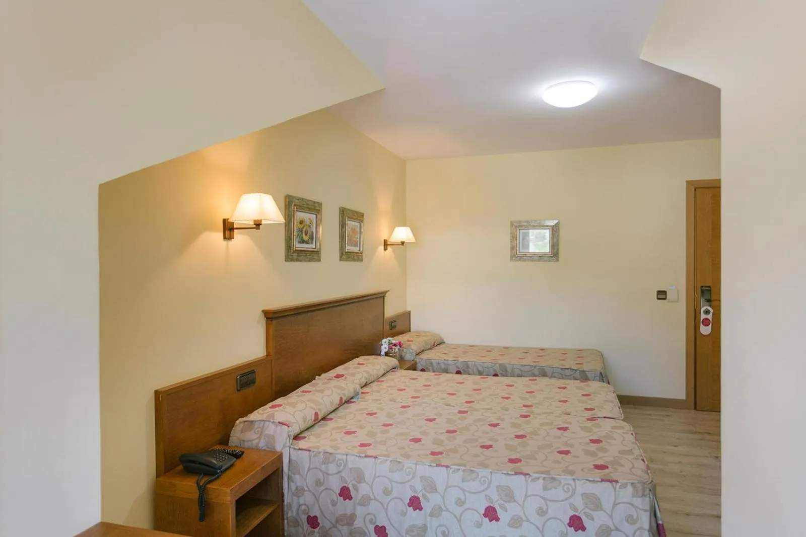 Bed in Hotel O Castro