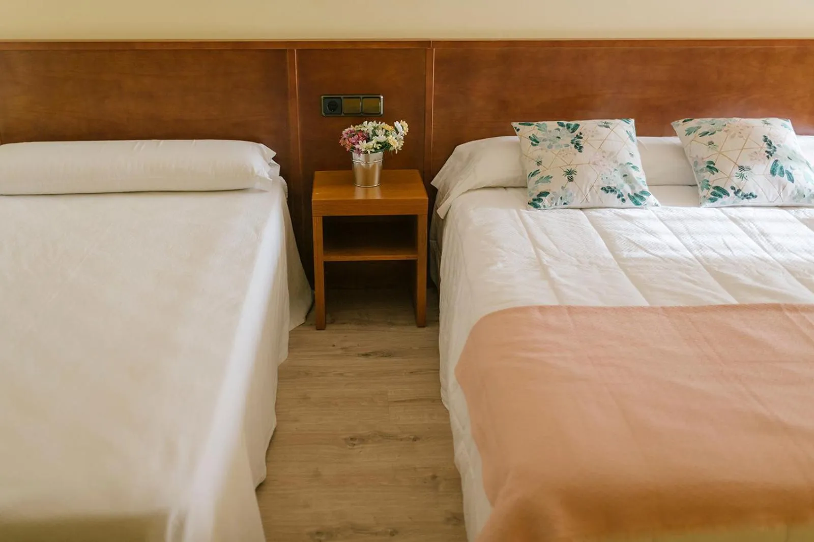 Bed in Hotel O Castro