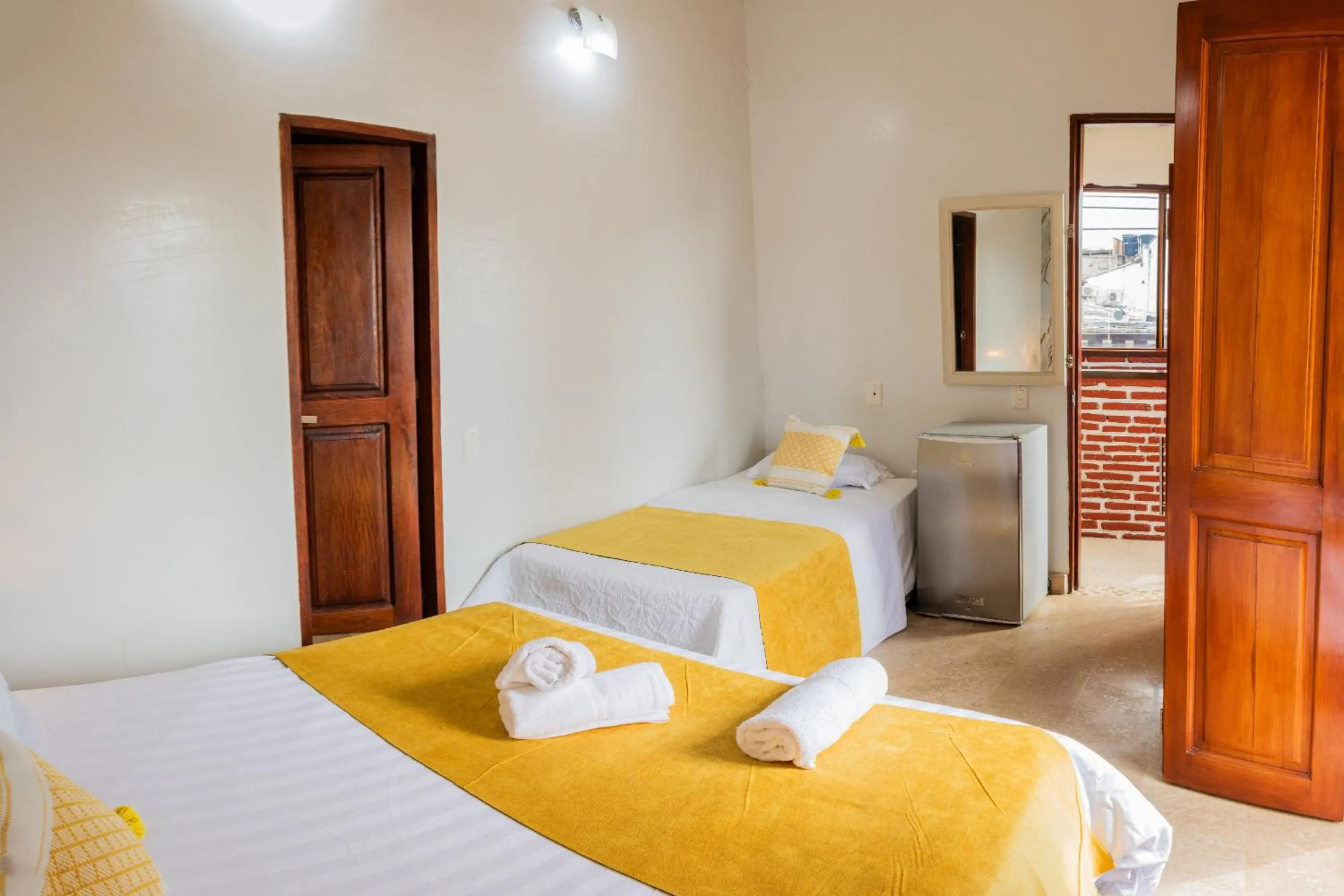 Bedroom, Bed in Hotel Casa Centenario Getsemaní