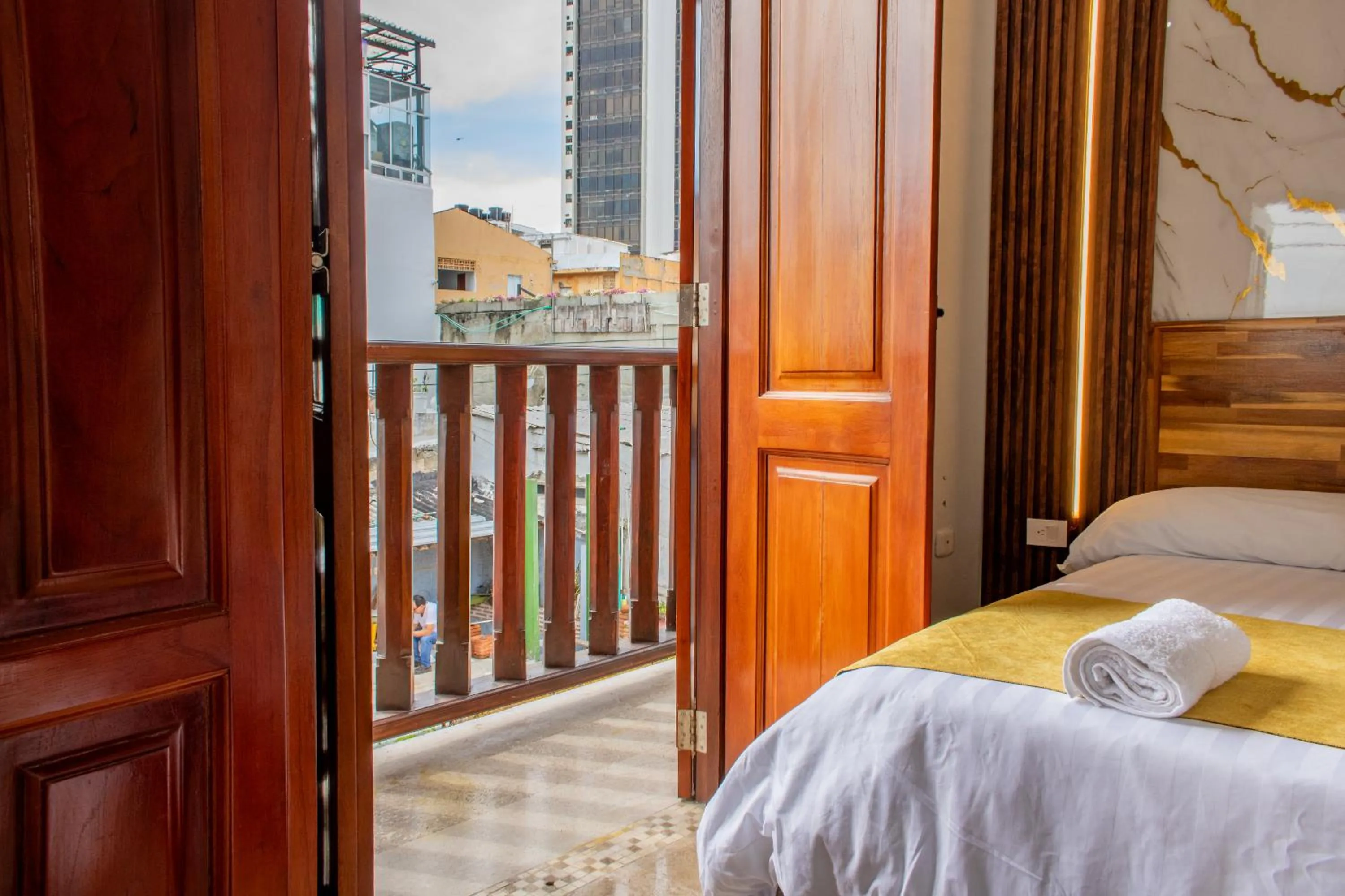 Bedroom, Bed in Hotel Casa Centenario Getsemaní