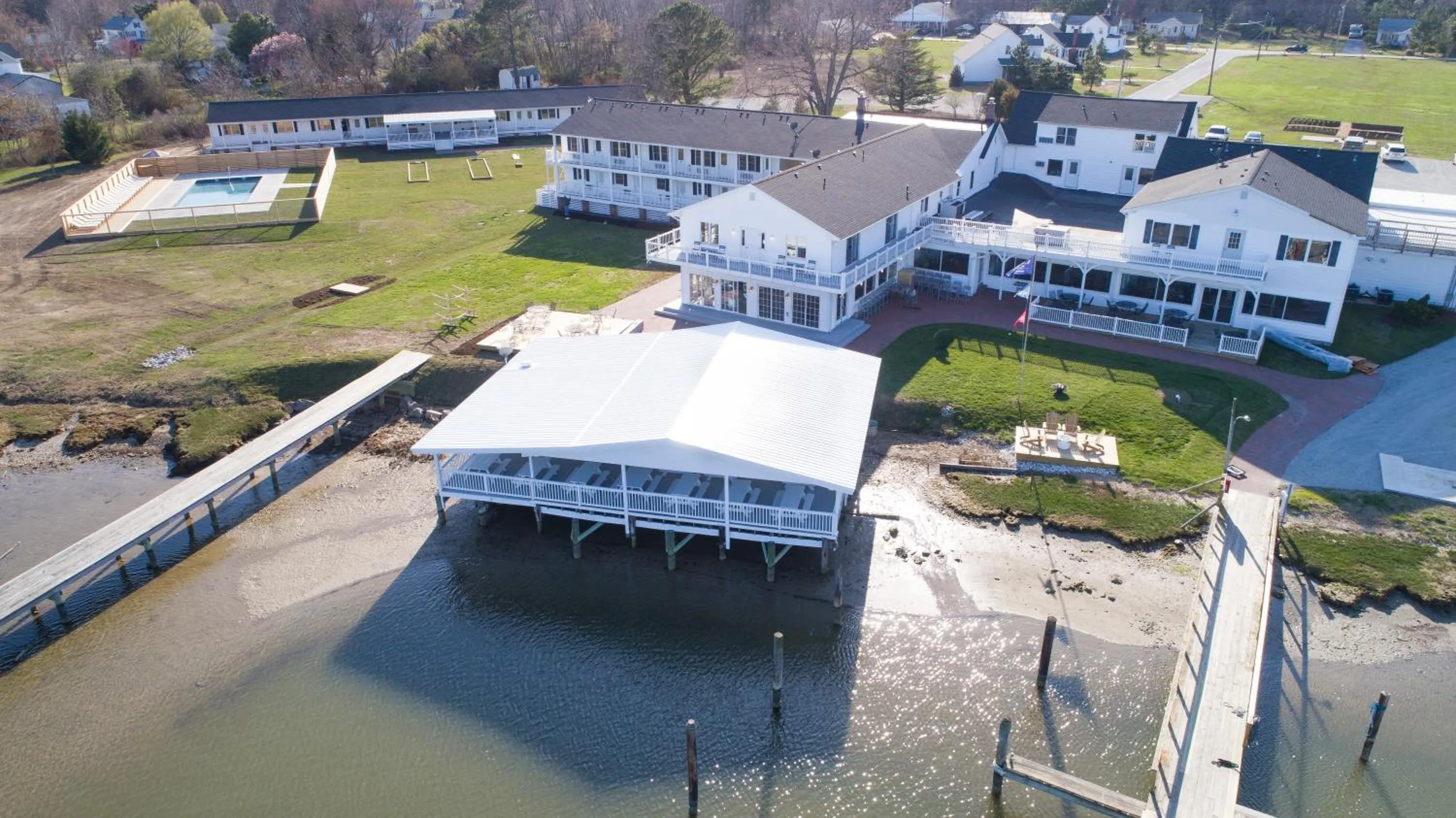 Bird's eye view in Wylder Hotel - Tilghman Island