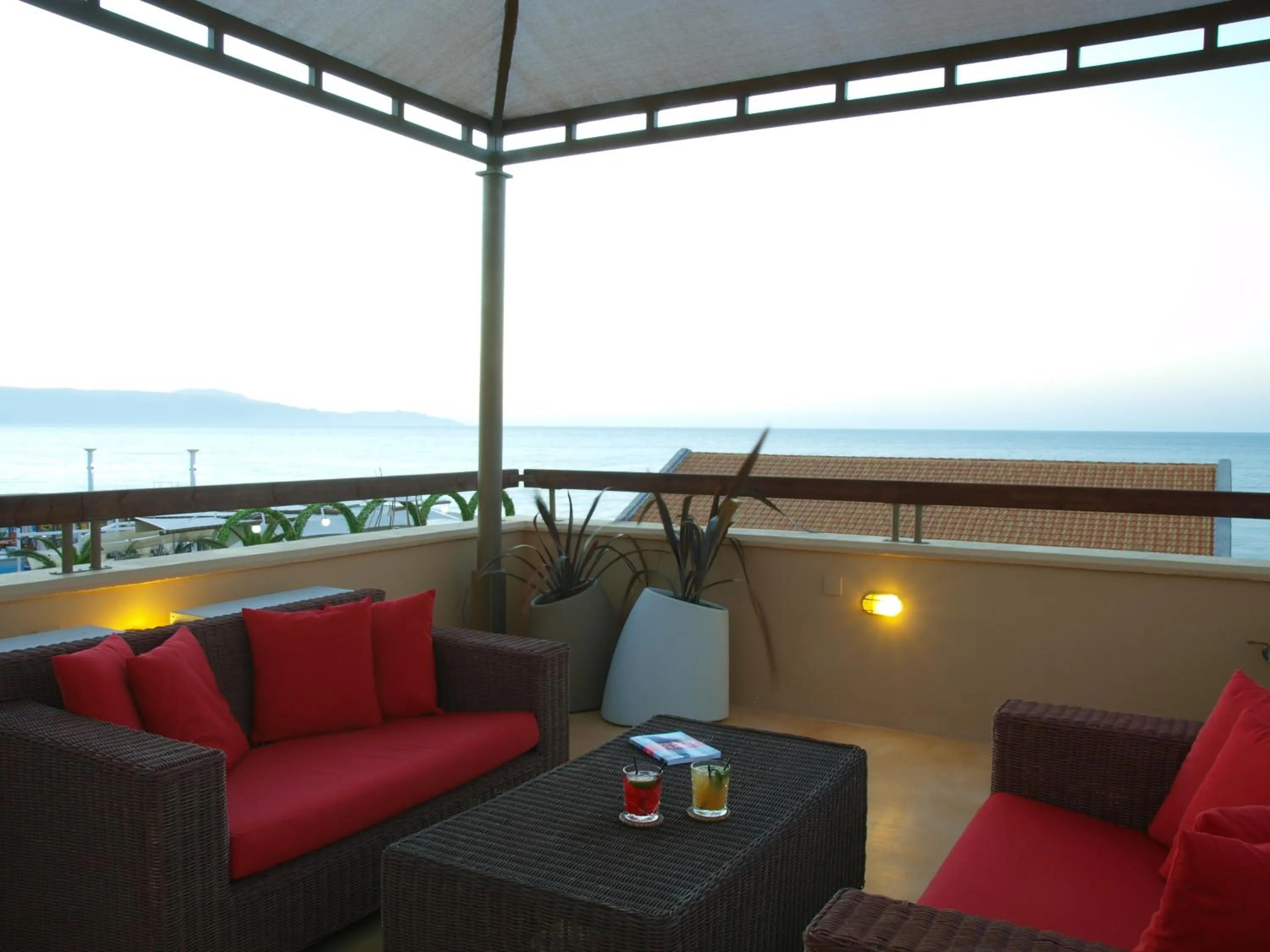 Balcony/Terrace in Mylos Hotel Apartments