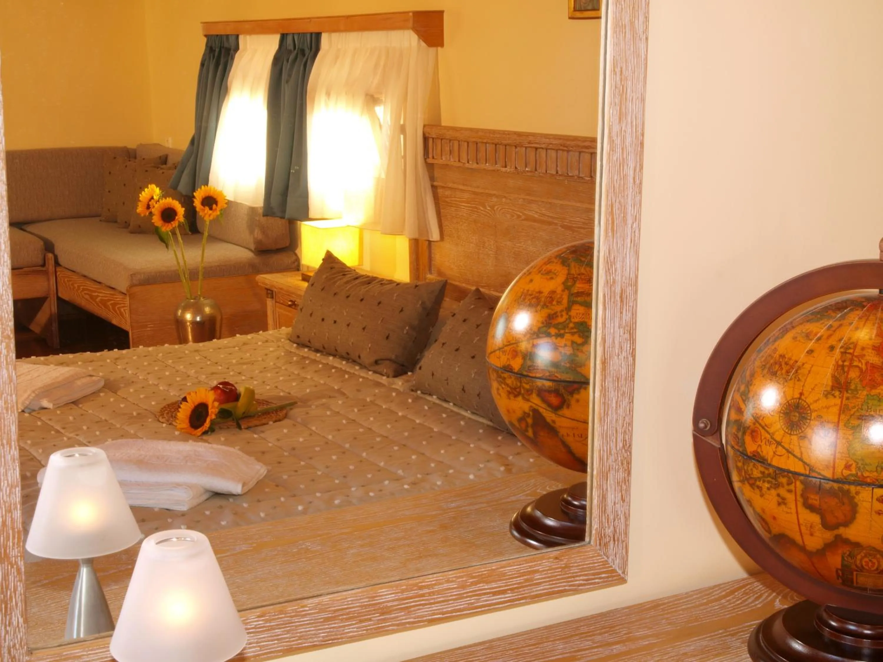 Decorative detail in Mylos Hotel Apartments