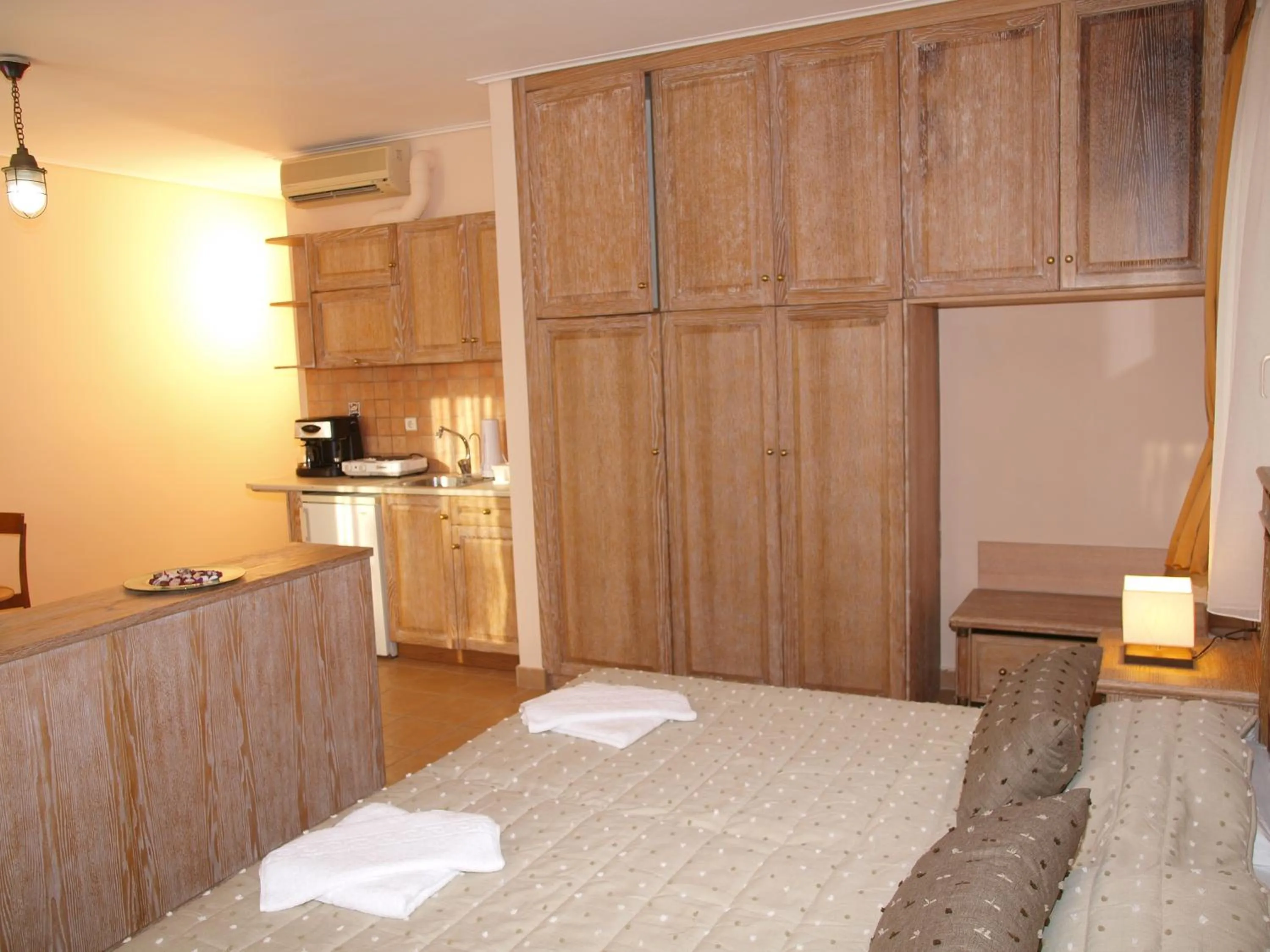 Photo of the whole room, Bed in Mylos Hotel Apartments