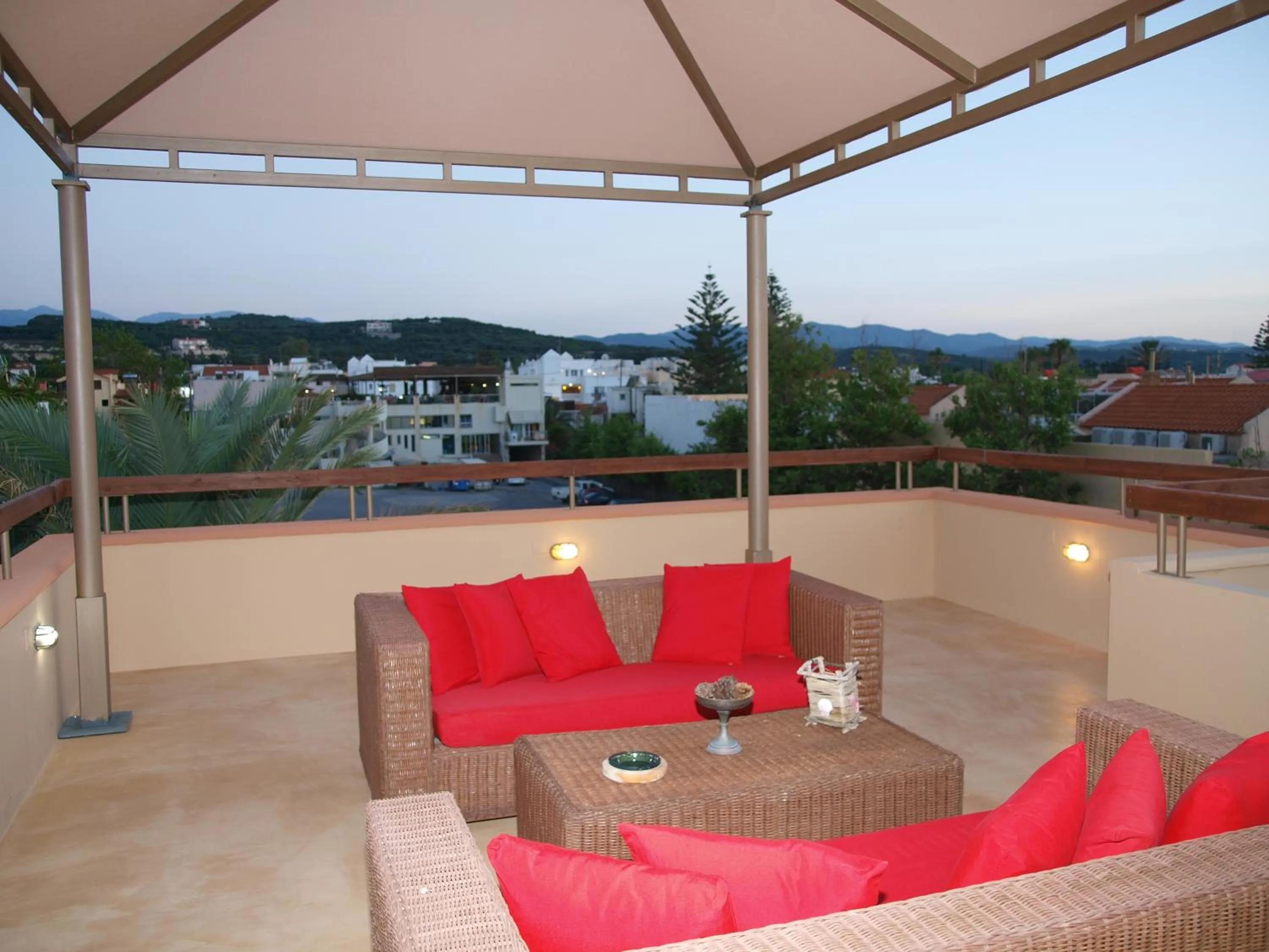 Balcony/Terrace in Mylos Hotel Apartments