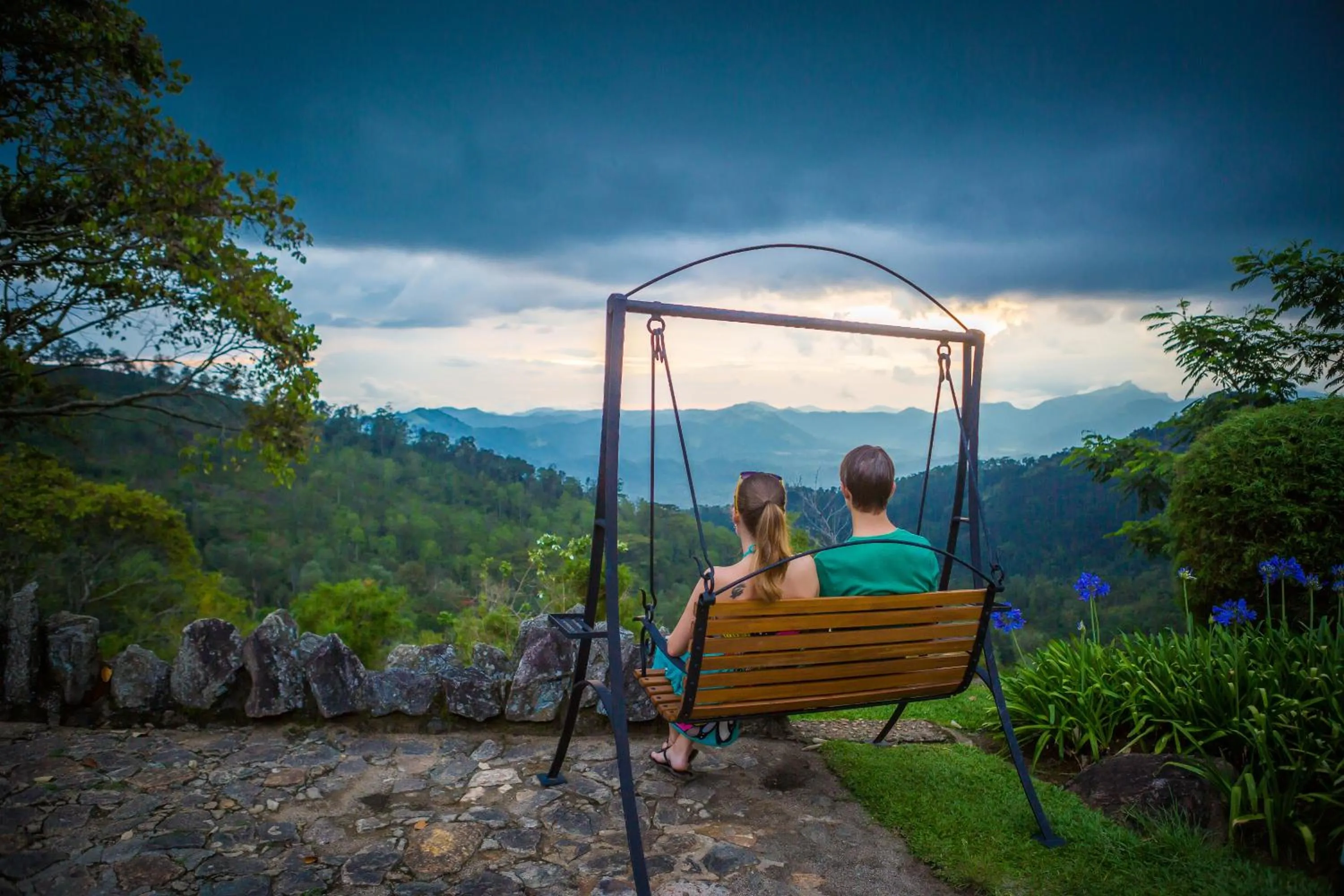Patio in Hunas Falls