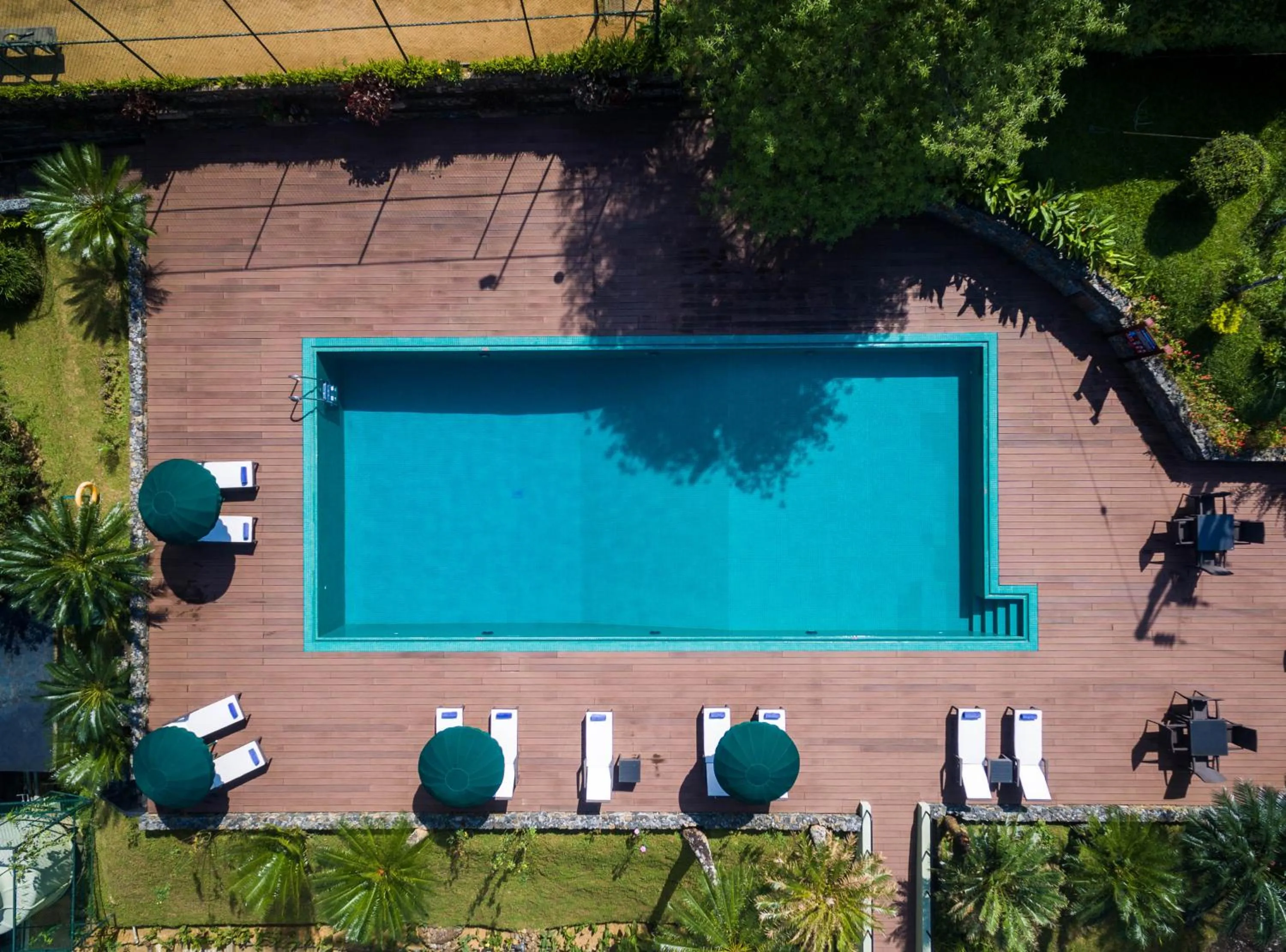 Bird's eye view in Hunas Falls