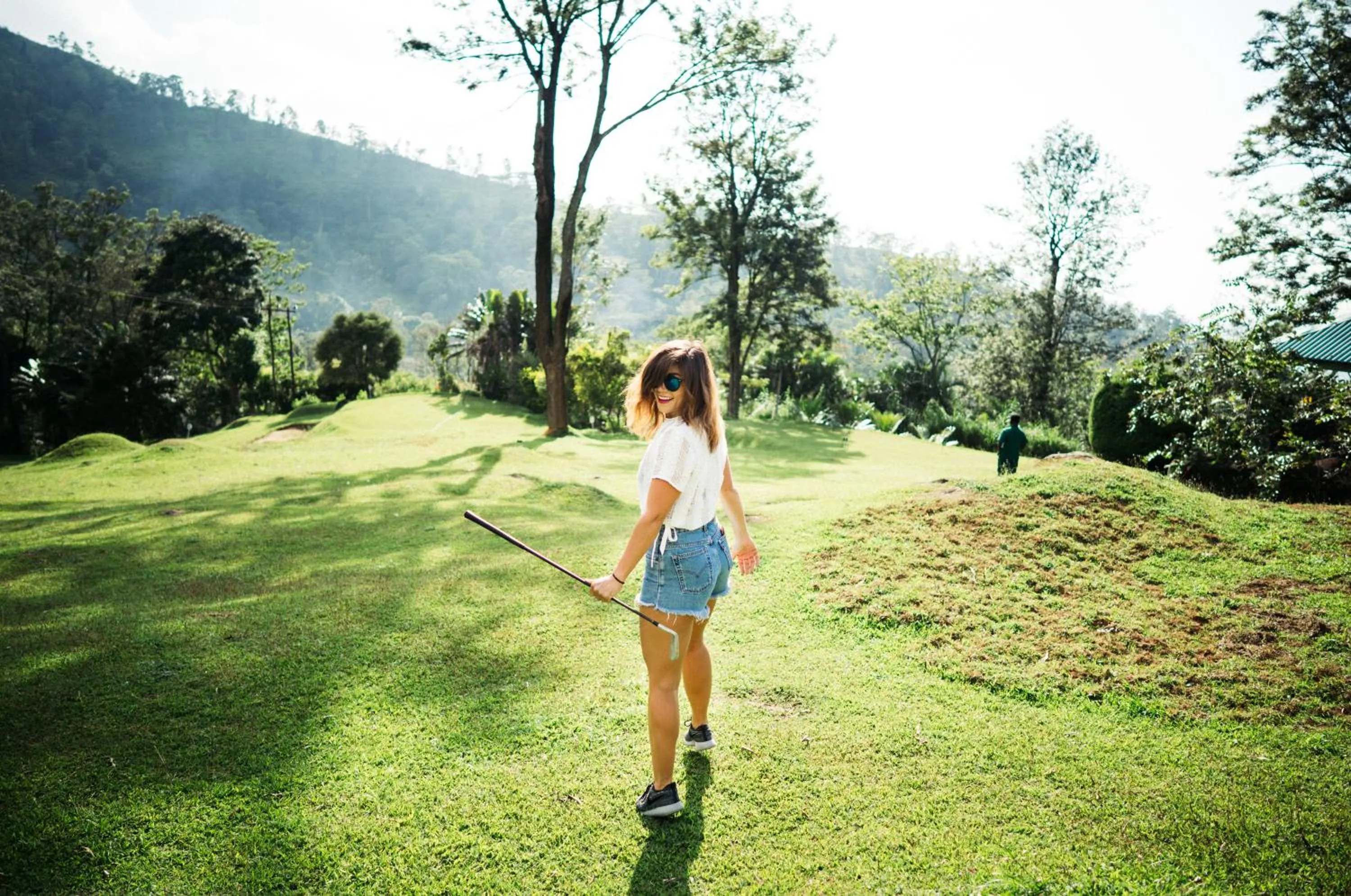 Garden in Hunas Falls