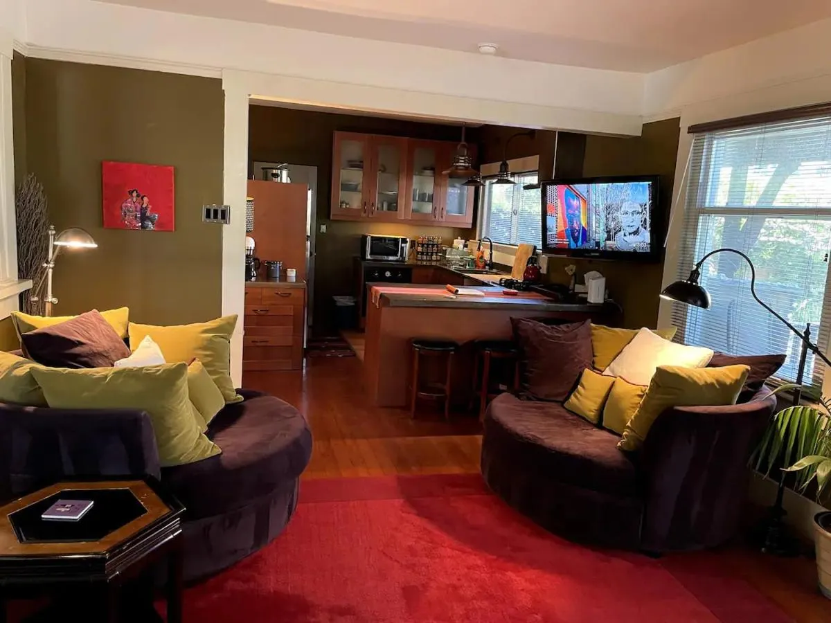 Living room in The 3 Dux