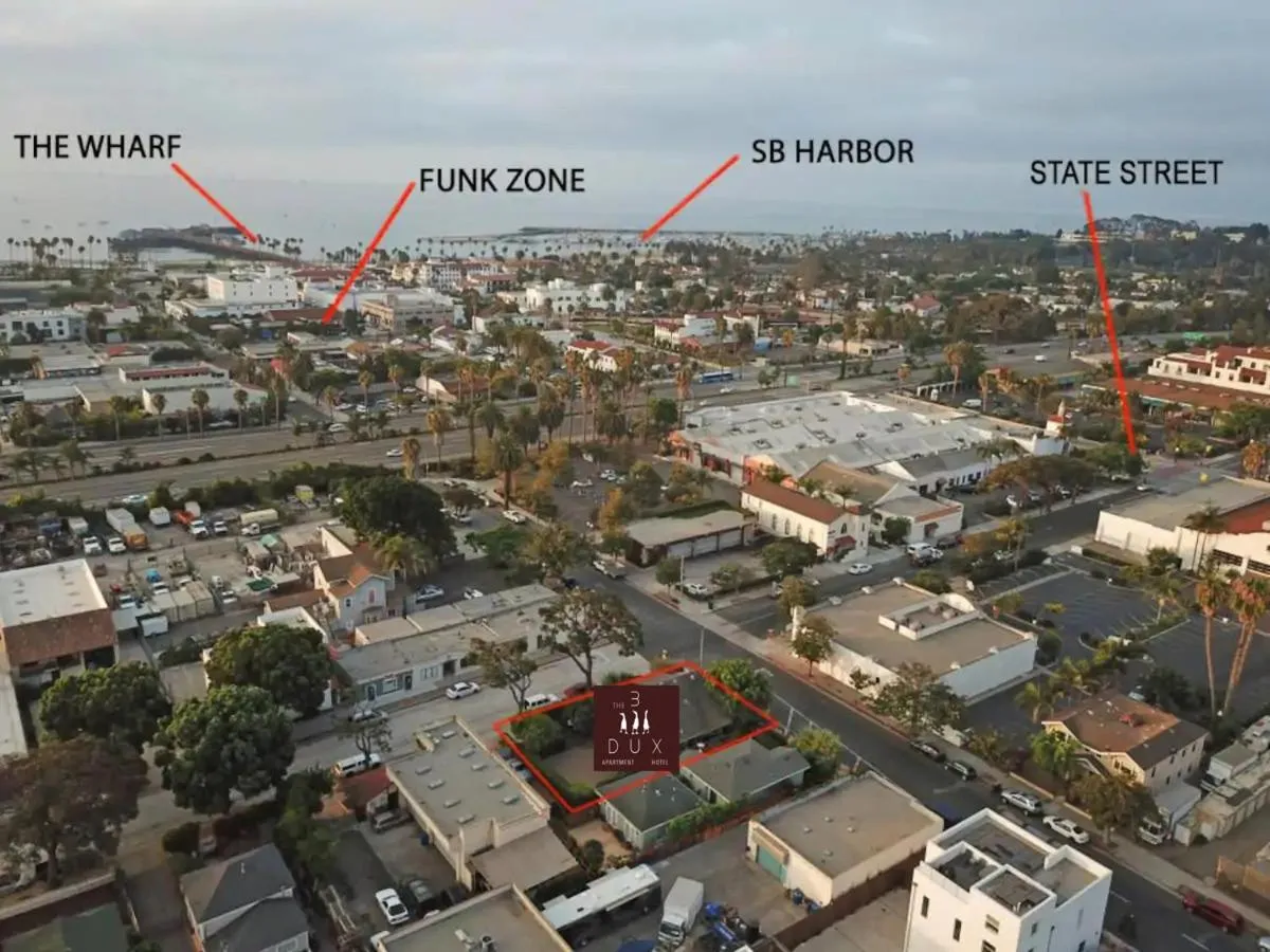 Bird's eye view in The 3 Dux