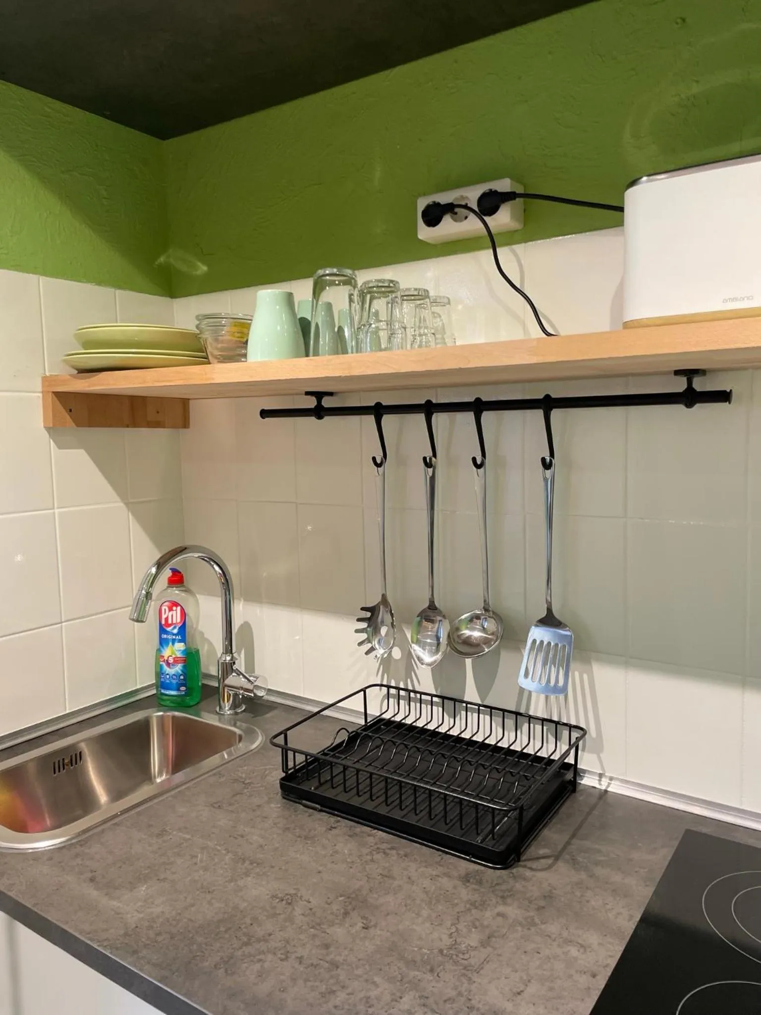 Kitchen or kitchenette in Apartmenthaus Sonnen