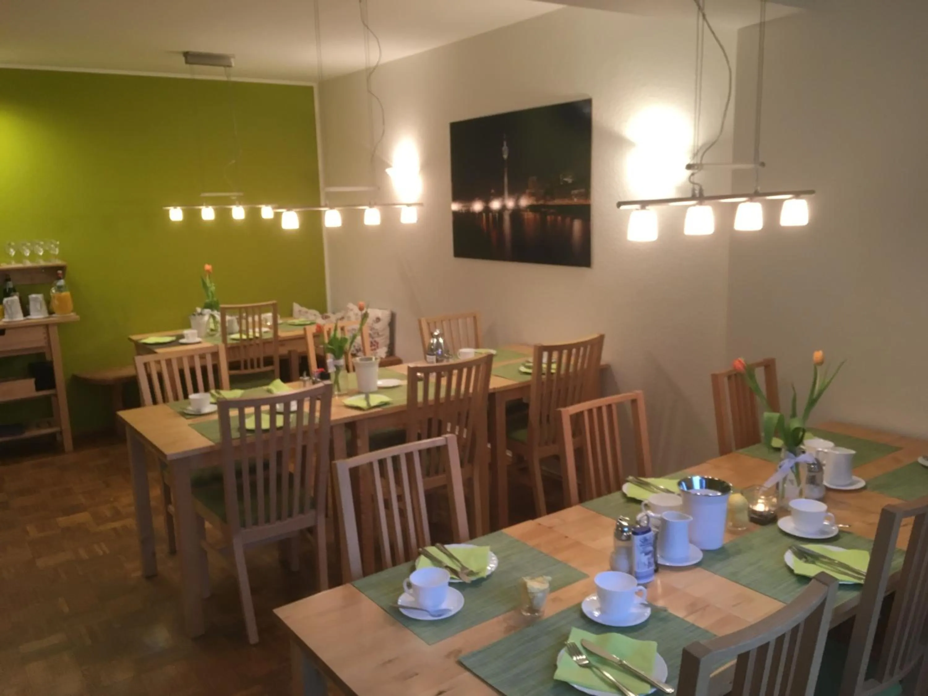 Buffet breakfast in Apartmenthaus Sonnen