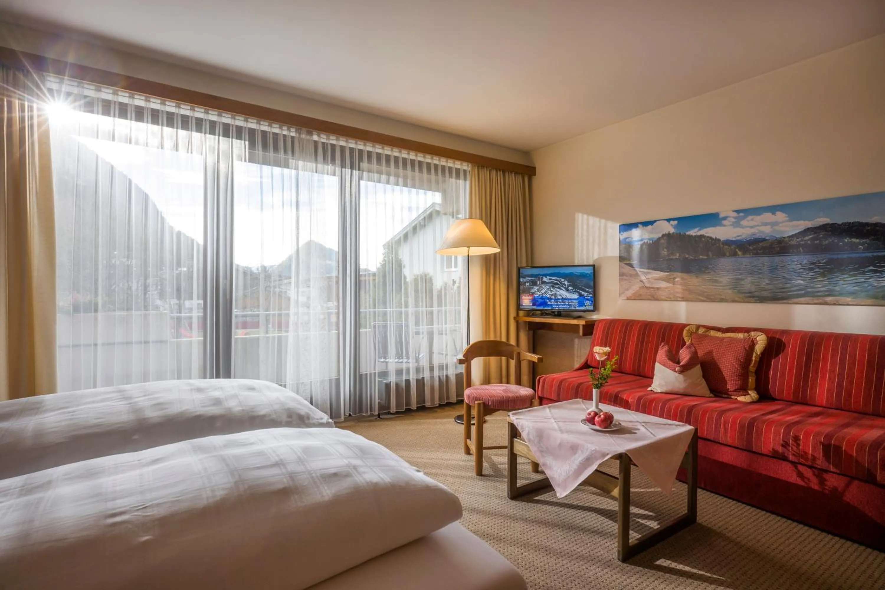 Bedroom, Bed in Aparthotel Andreas Hofer