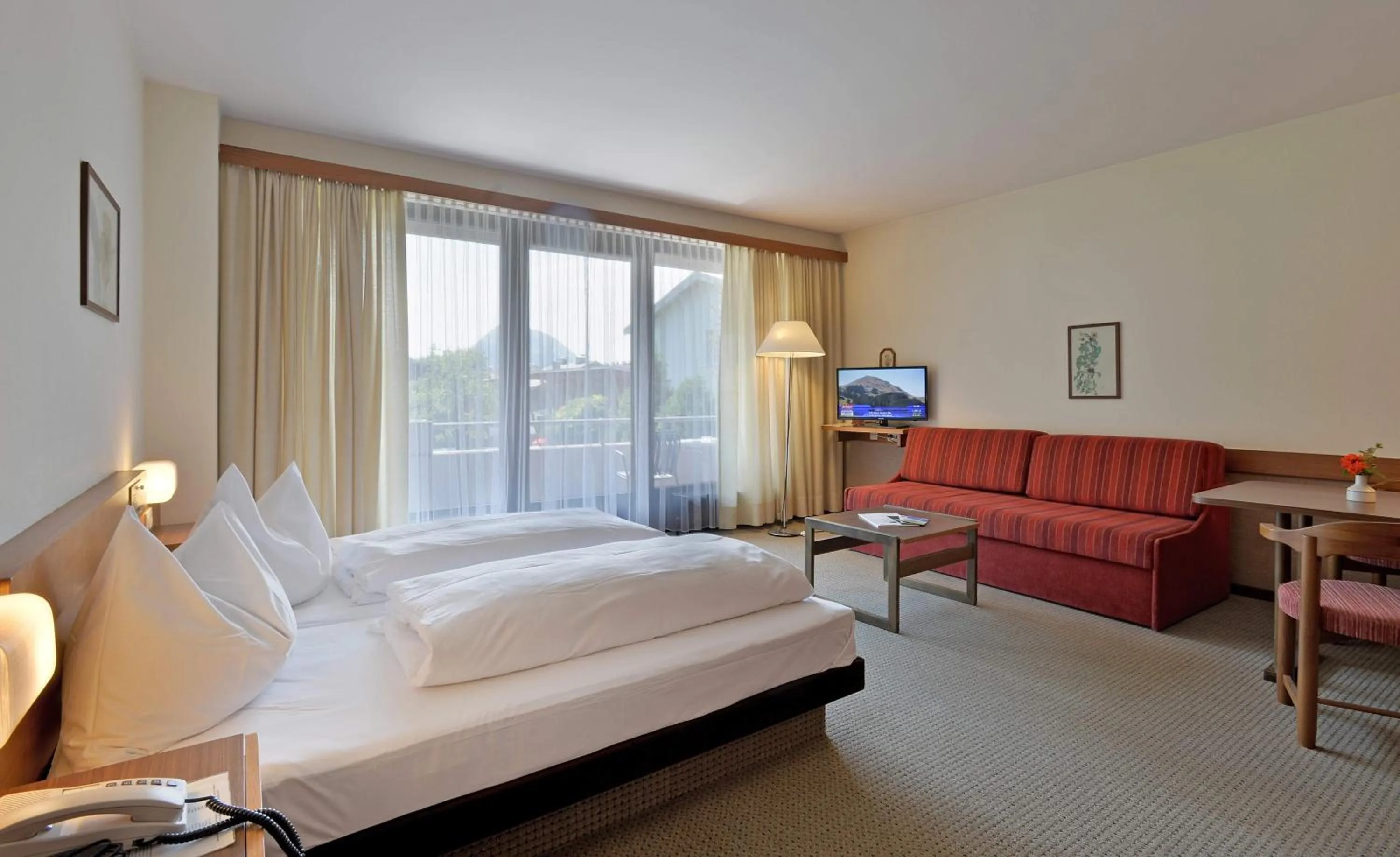 Bed in Aparthotel Andreas Hofer