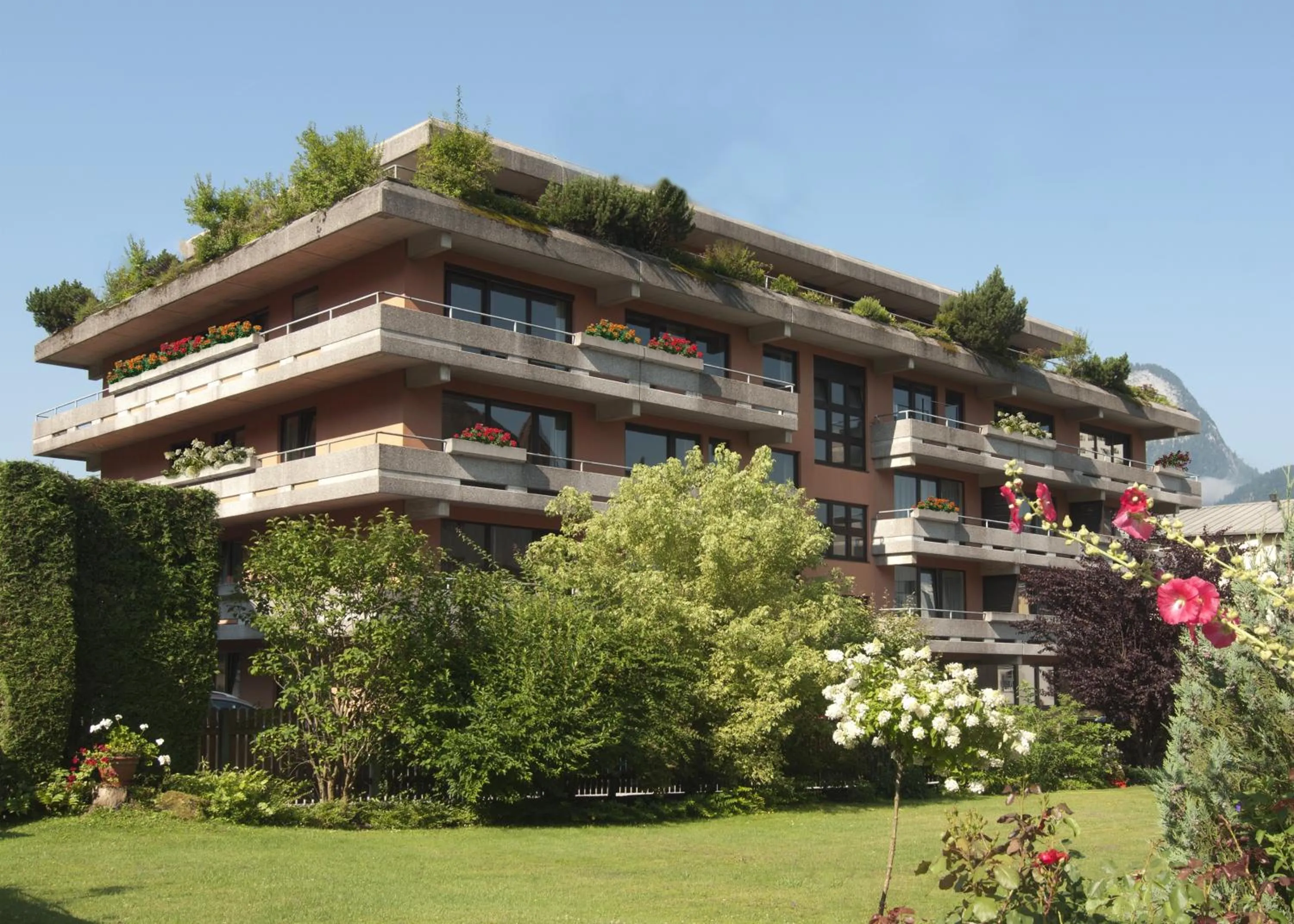Balcony/Terrace in Aparthotel Andreas Hofer