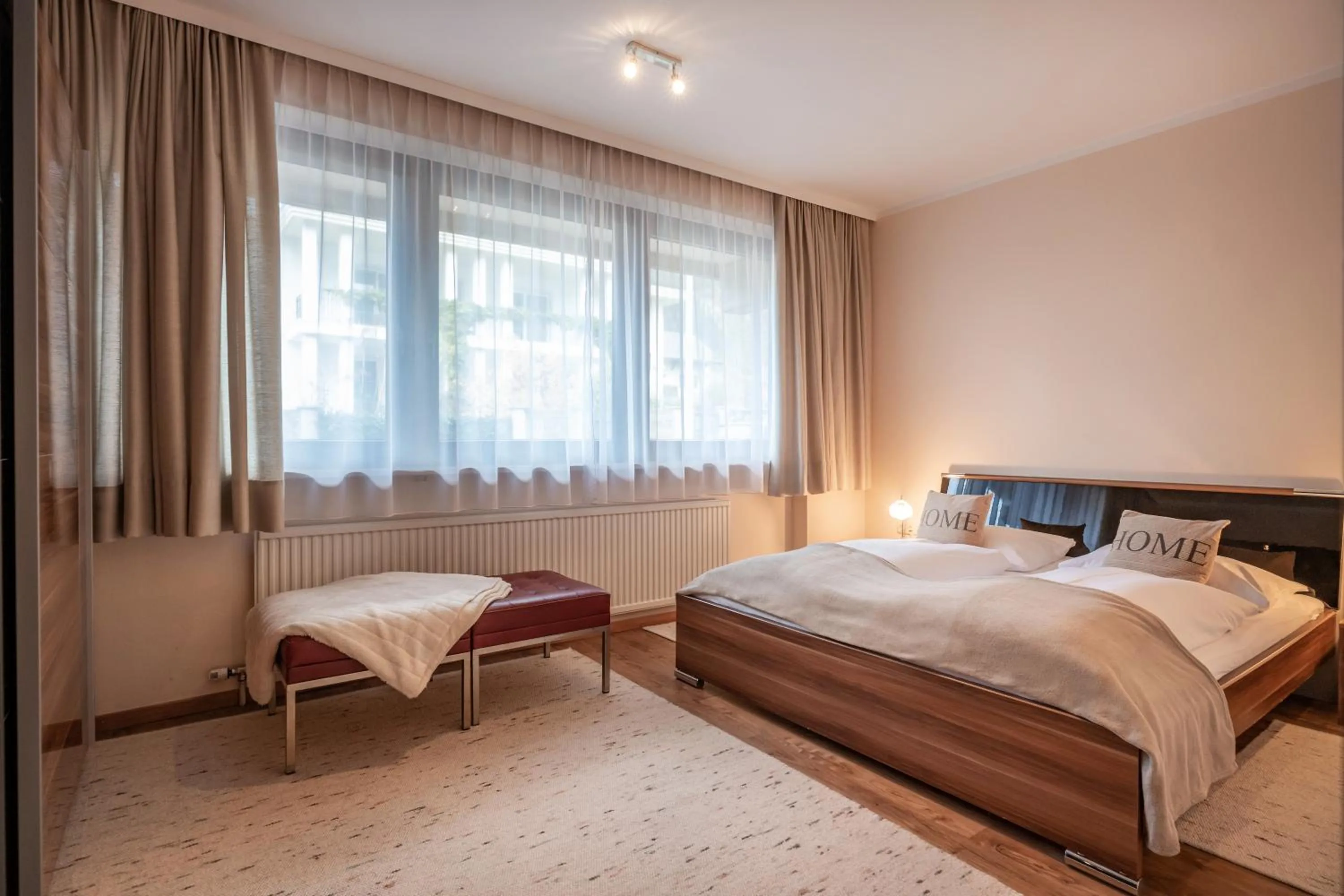 Bedroom, Bed in Aparthotel Andreas Hofer