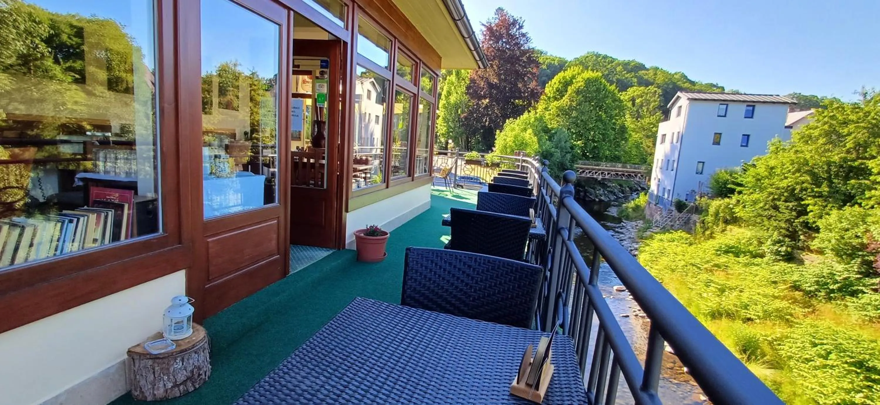Balcony/Terrace in Wellness & Sport Hotel TTC