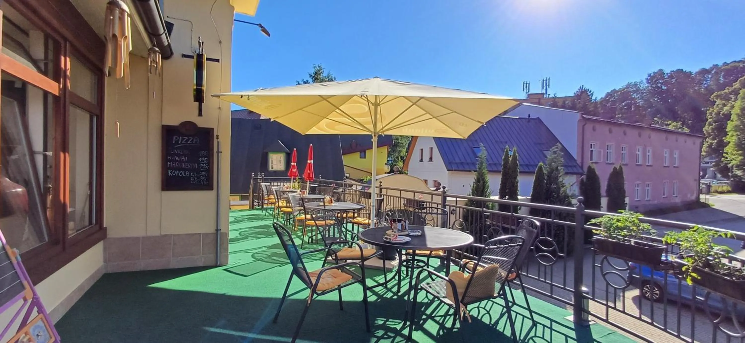 Balcony/Terrace in Wellness & Sport Hotel TTC