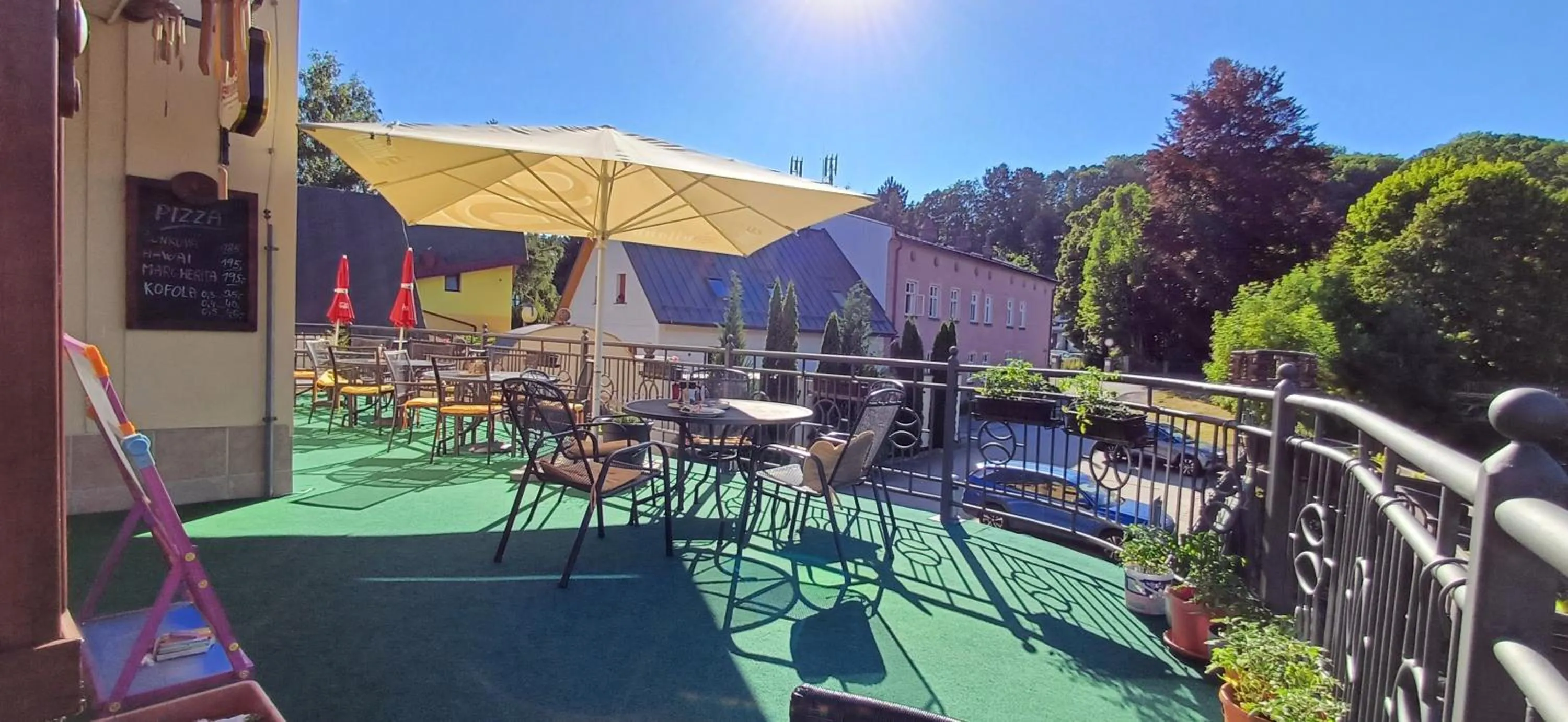 Balcony/Terrace in Wellness & Sport Hotel TTC