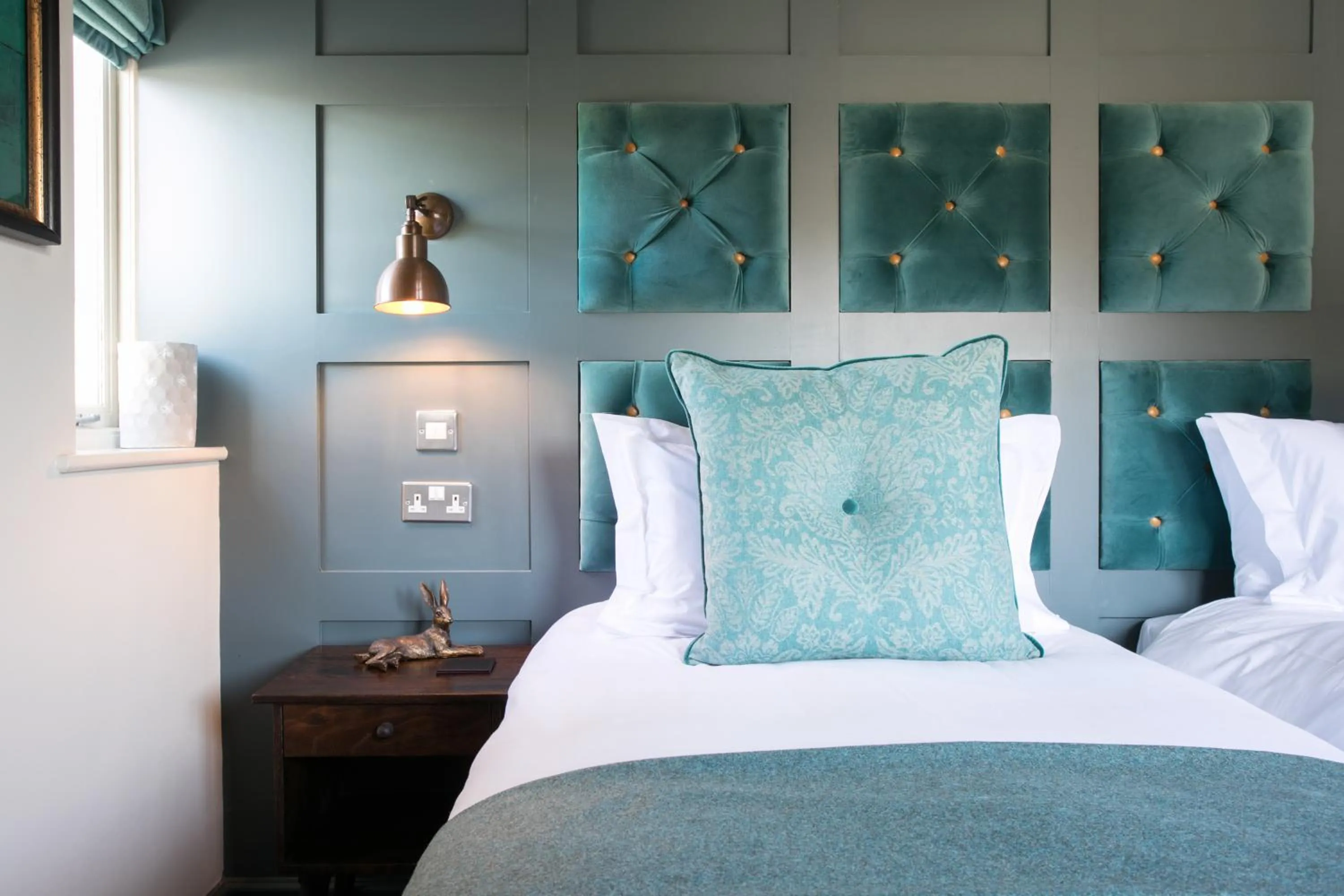 Bed in The Green Dragon Inn