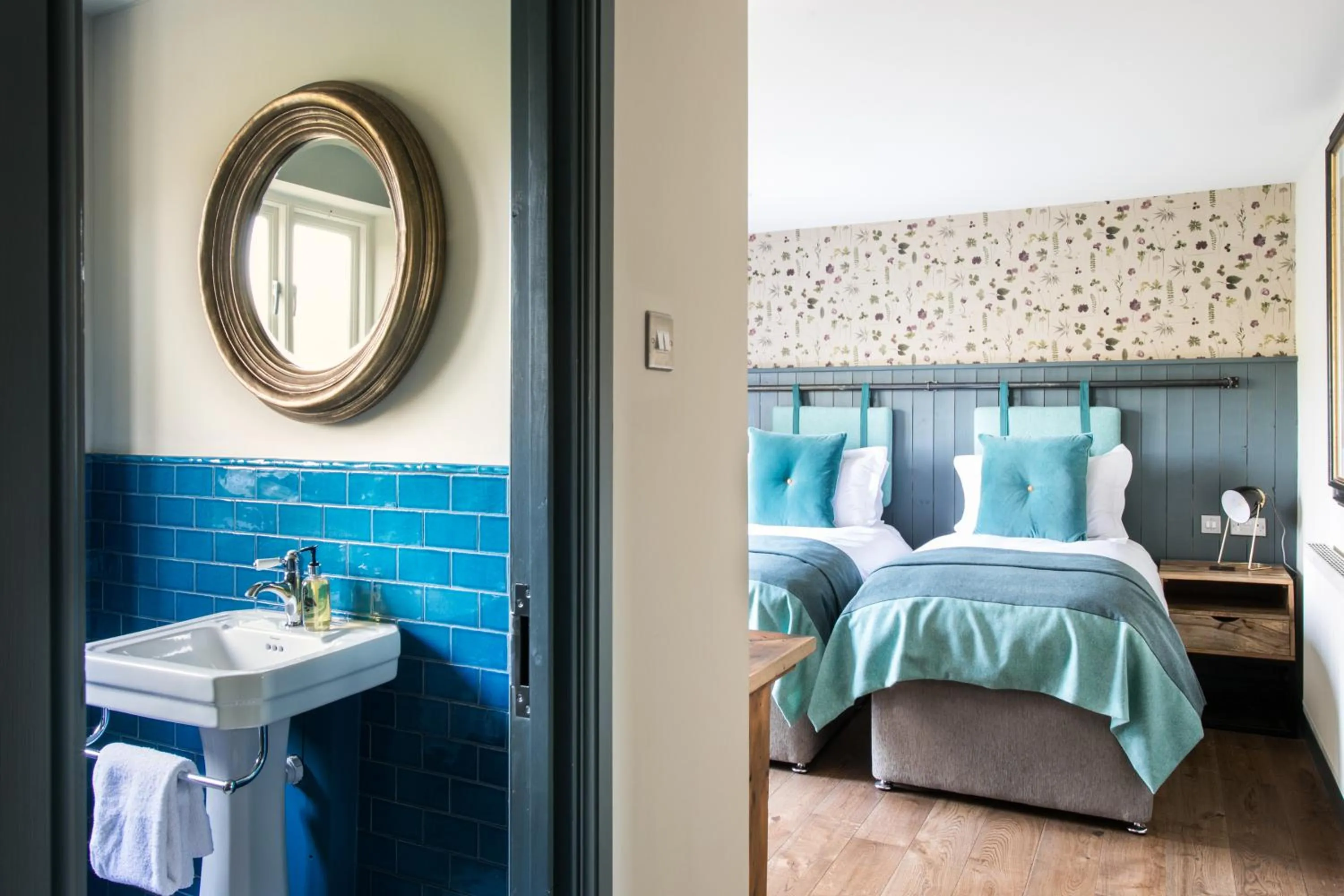 Bed in The Green Dragon Inn