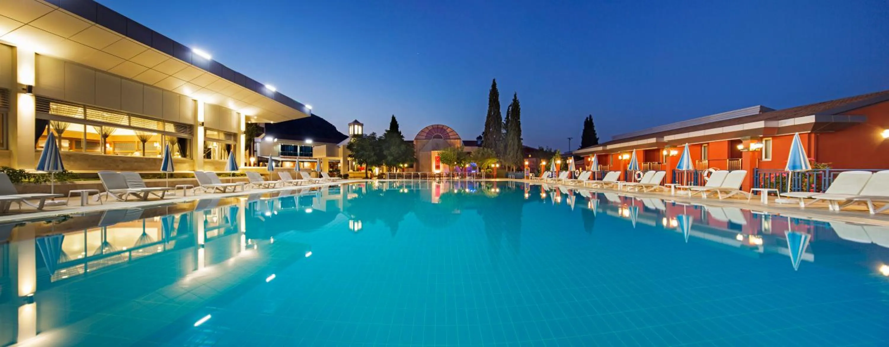 Swimming pool in Spa Hotel Colossae Thermal