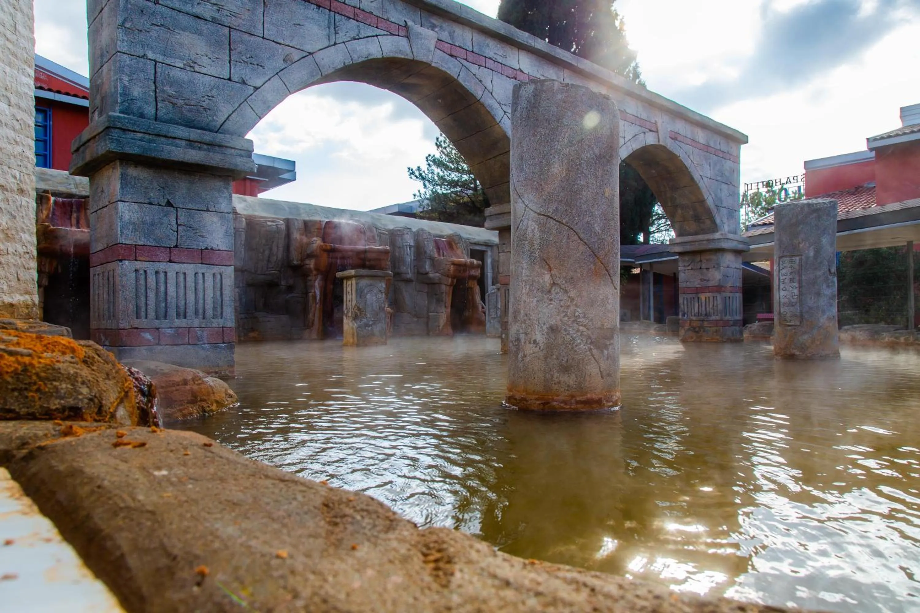 Swimming pool in Spa Hotel Colossae Thermal