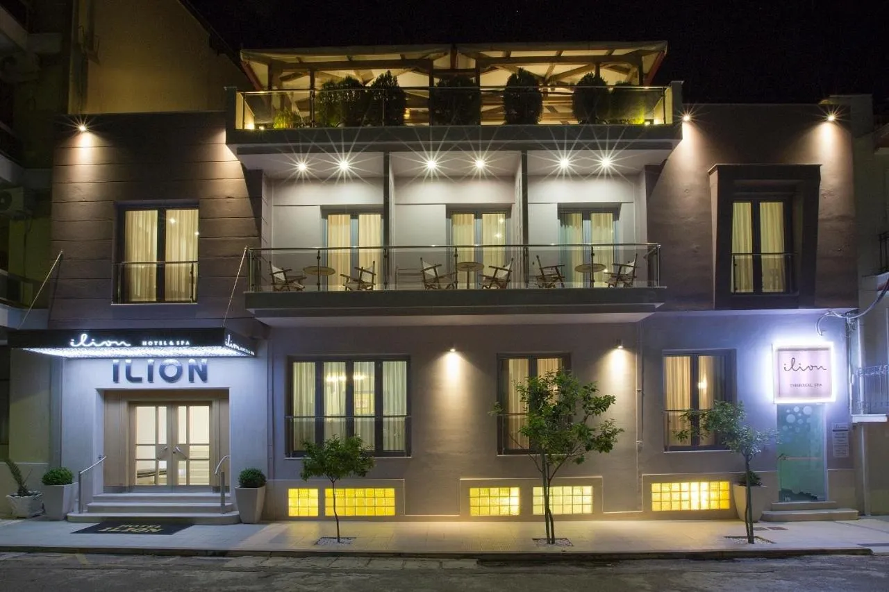 Facade/entrance in Ilion Spa Hotel
